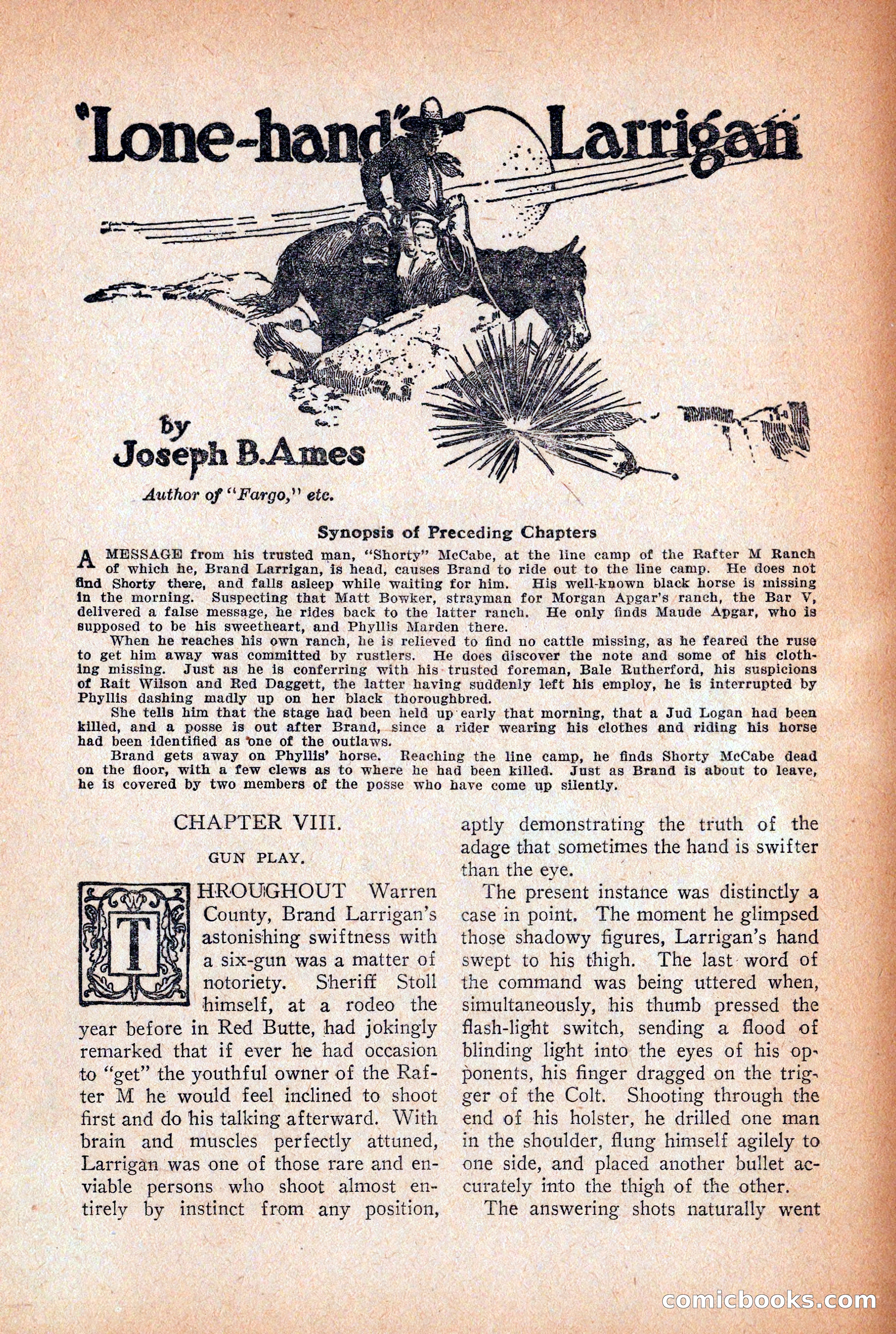 Western Story Magazine, December 12, 1925 — page 77 of 146