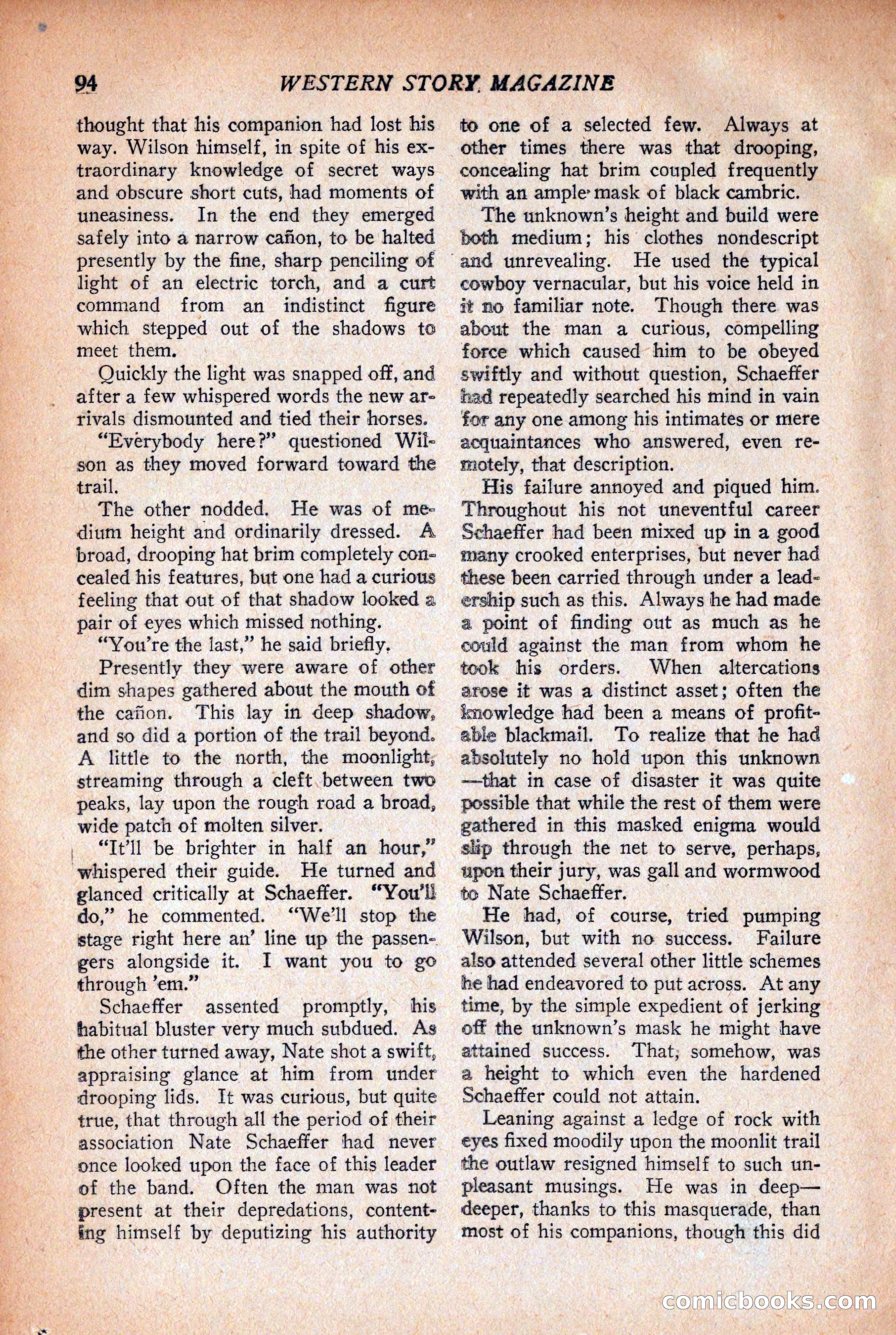 Western Story Magazine, December 12, 1925 — page 96 of 146
