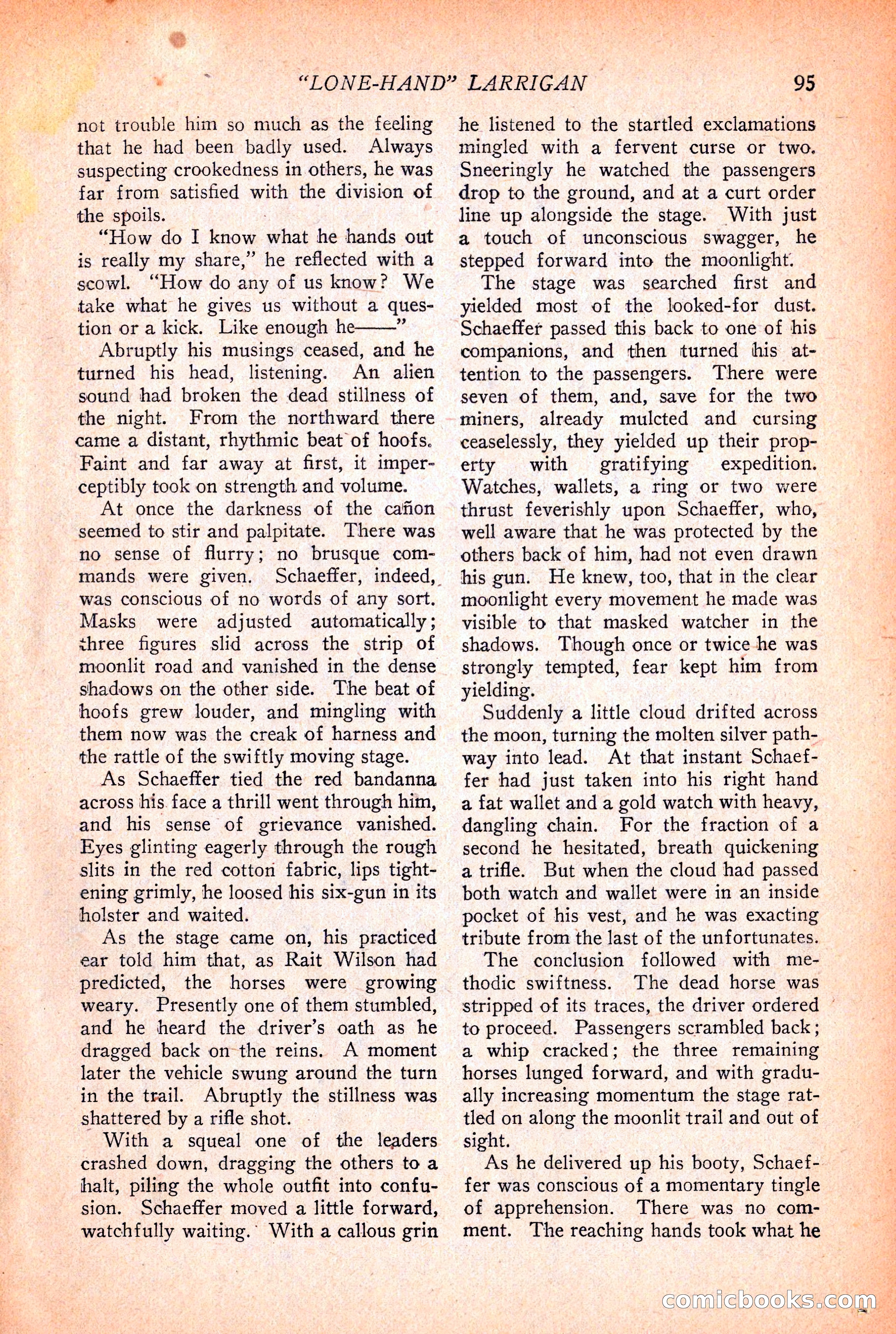 Western Story Magazine, December 12, 1925 — page 97 of 146