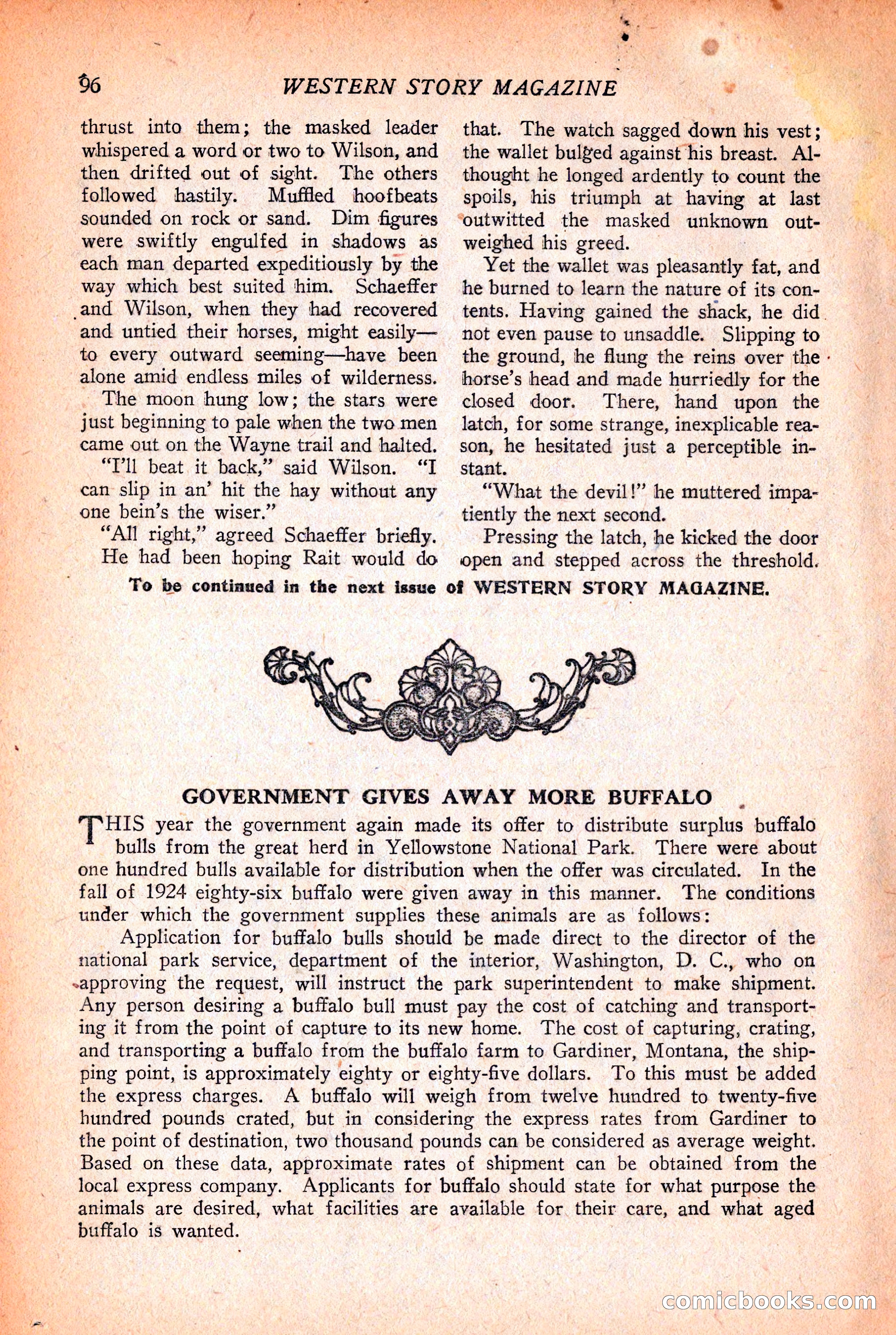 Western Story Magazine, December 12, 1925 — page 98 of 146
