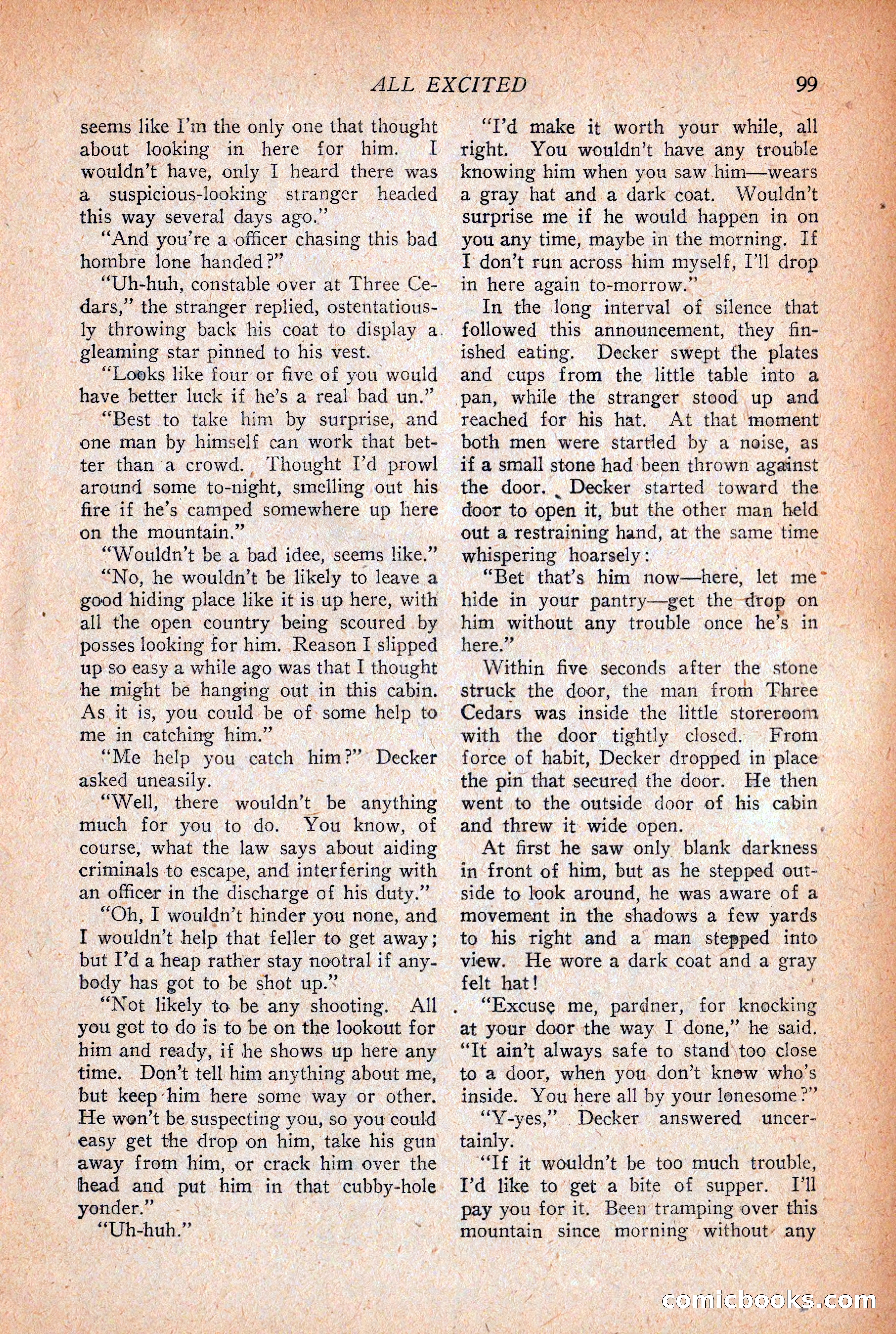 Western Story Magazine, December 12, 1925 — page 101 of 146