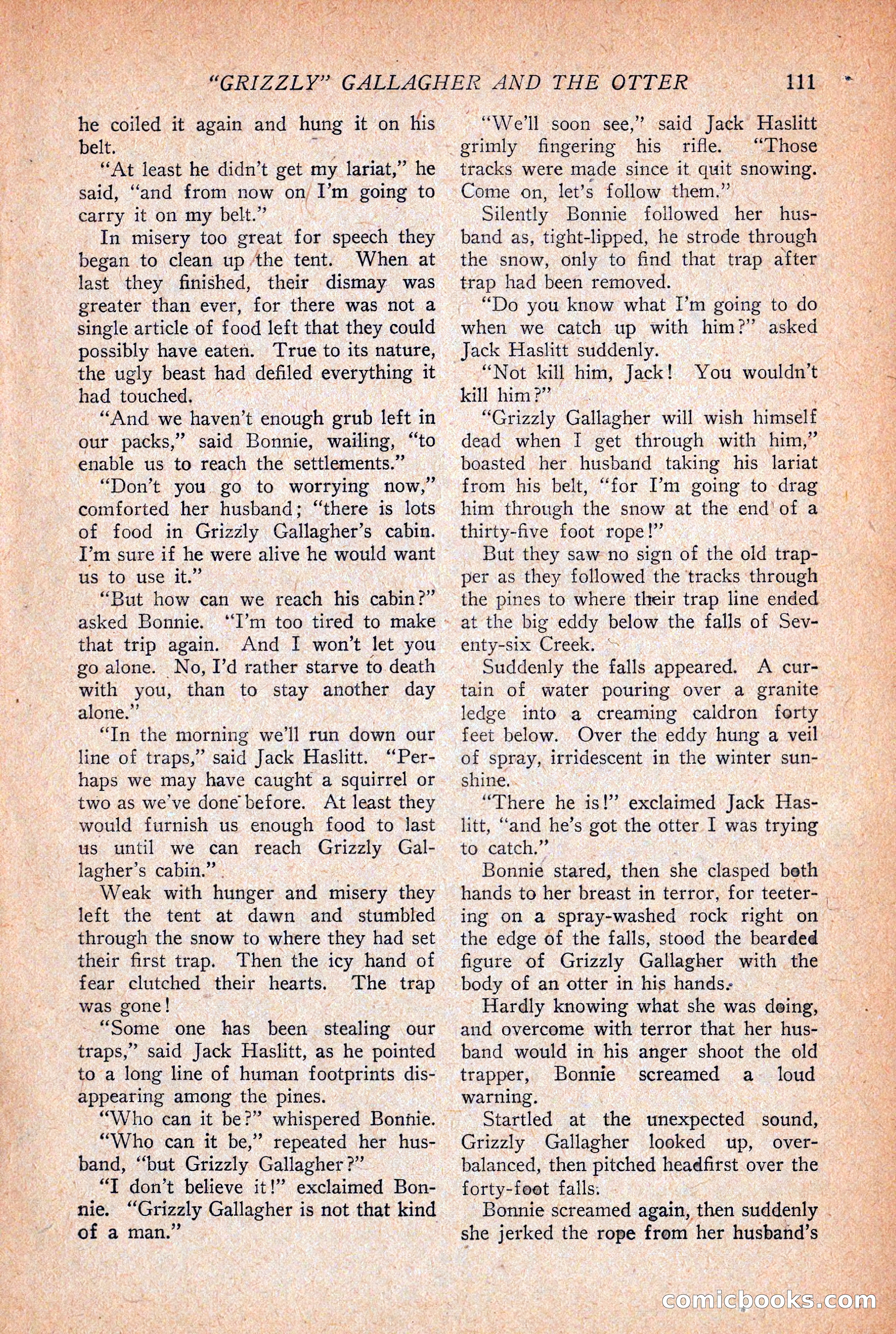 Western Story Magazine, December 12, 1925 — page 113 of 146