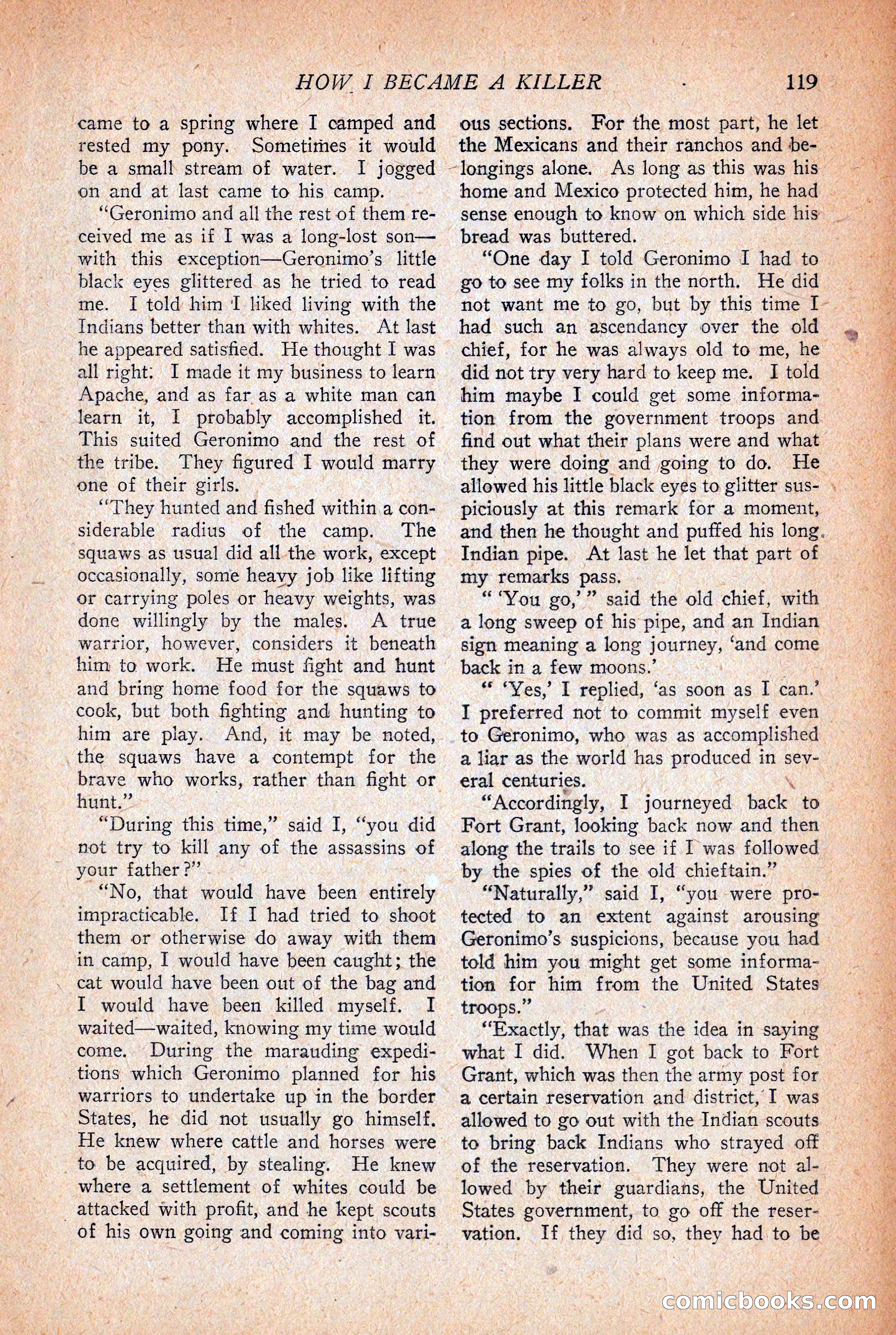 Western Story Magazine, December 12, 1925 — page 121 of 146