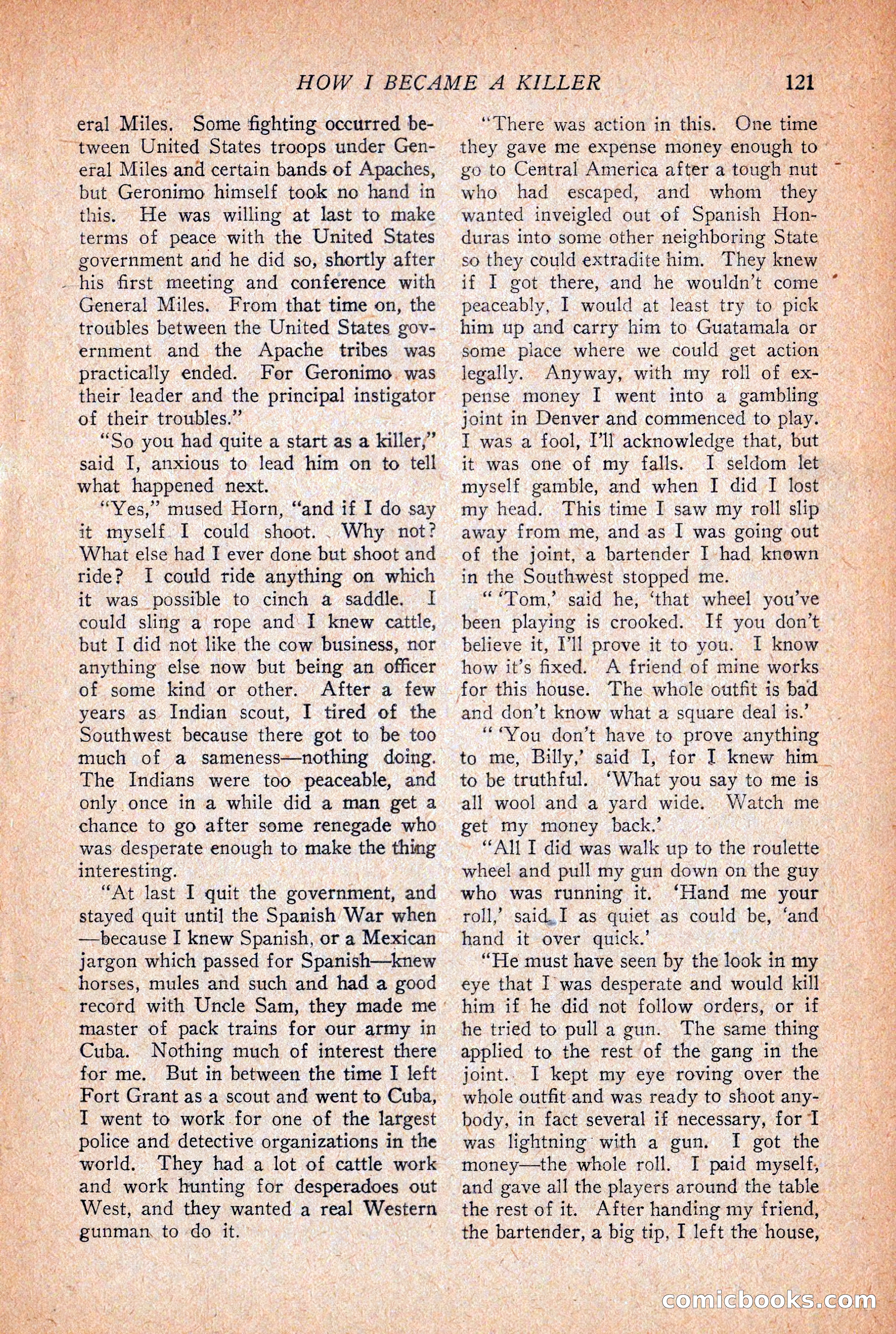 Western Story Magazine, December 12, 1925 — page 123 of 146