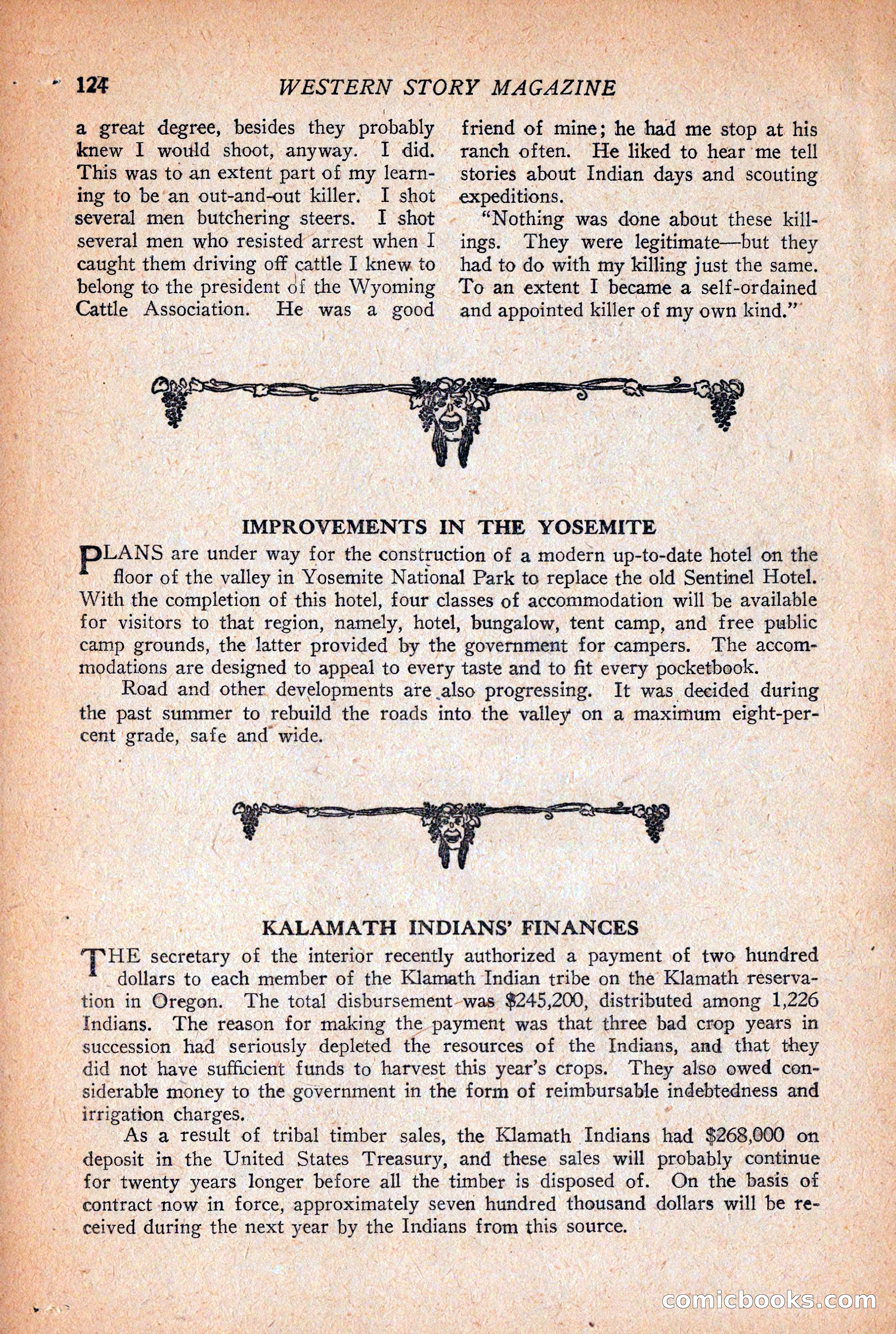 Western Story Magazine, December 12, 1925 — page 126 of 146