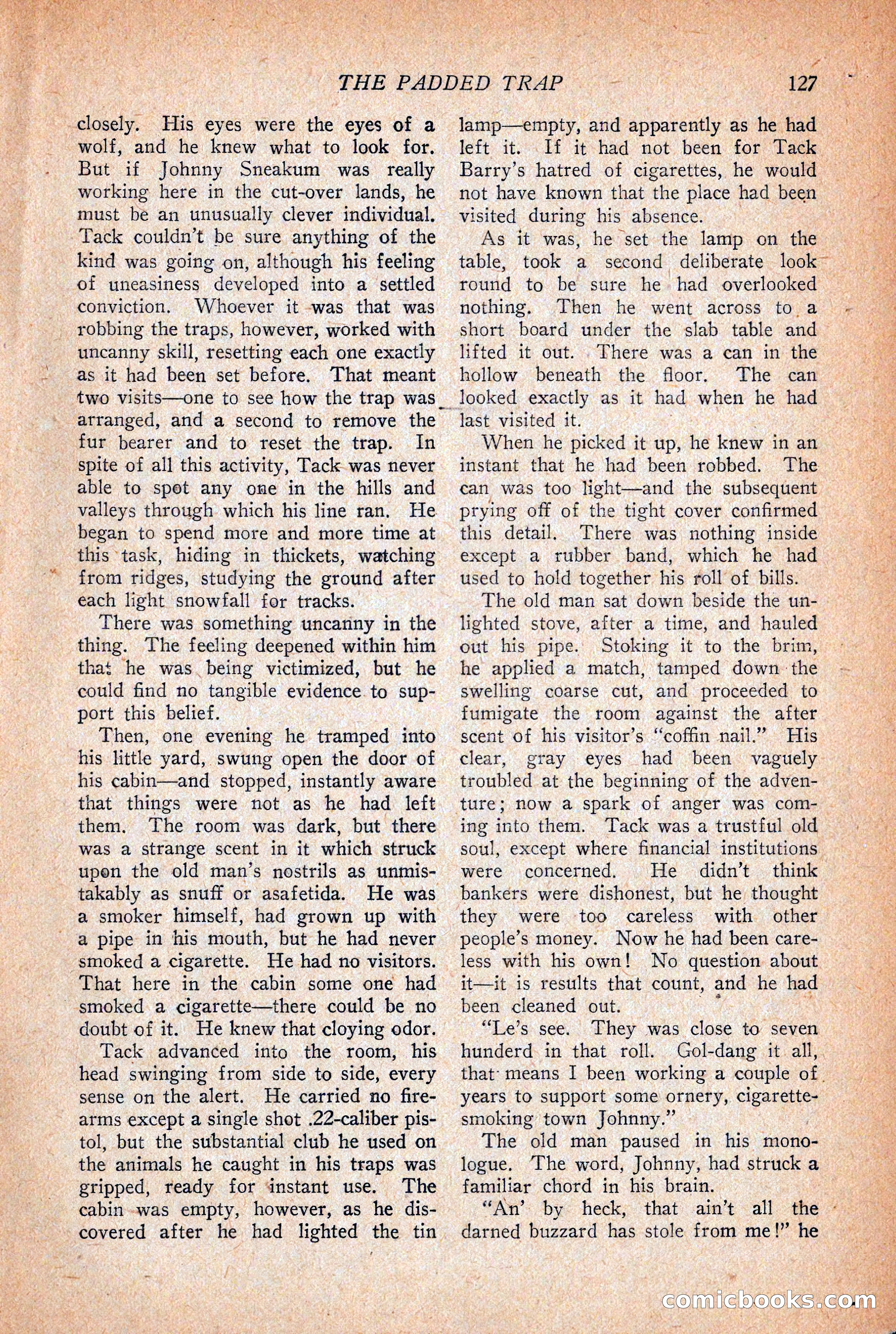 Western Story Magazine, December 12, 1925 — page 129 of 146