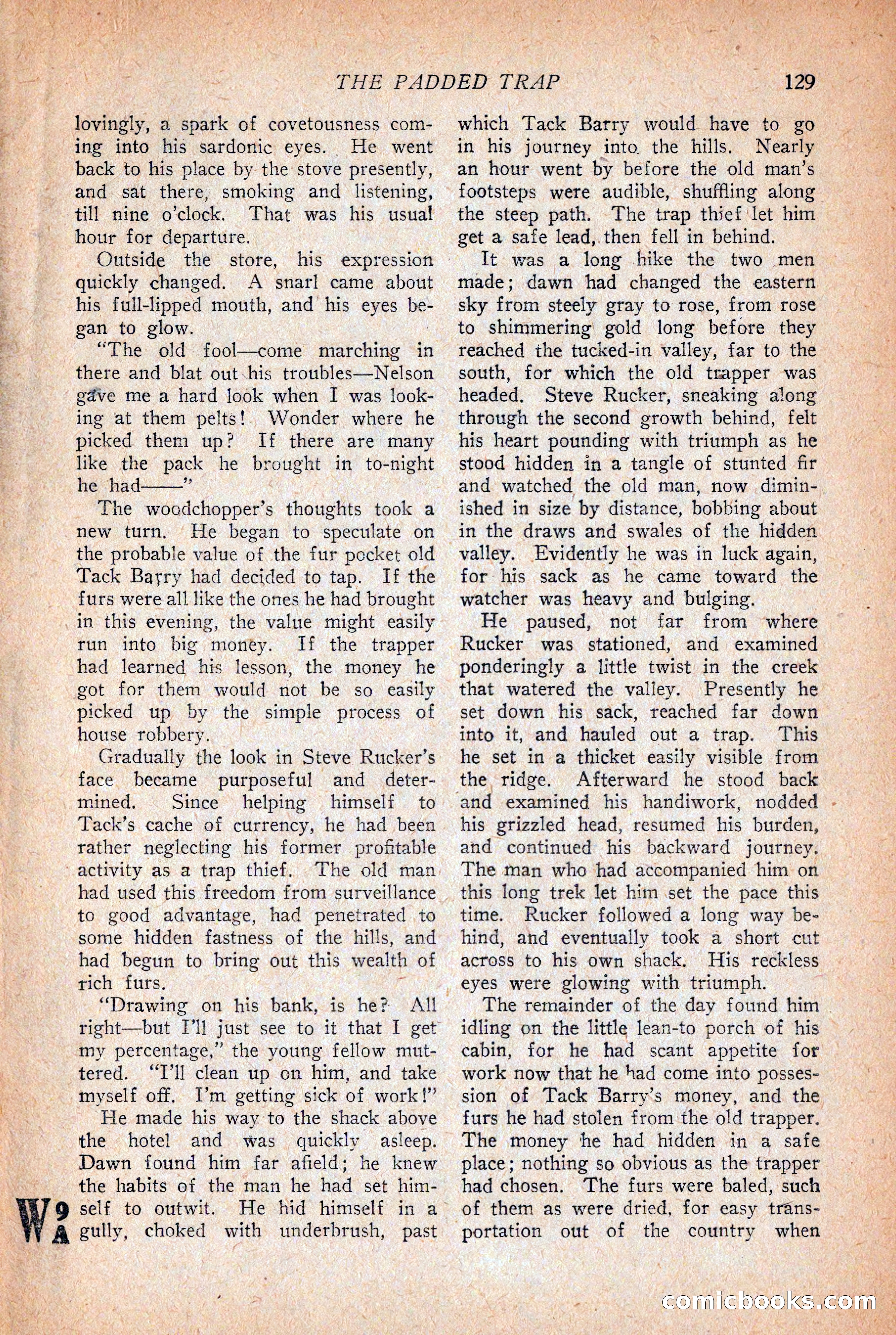 Western Story Magazine, December 12, 1925 — page 131 of 146