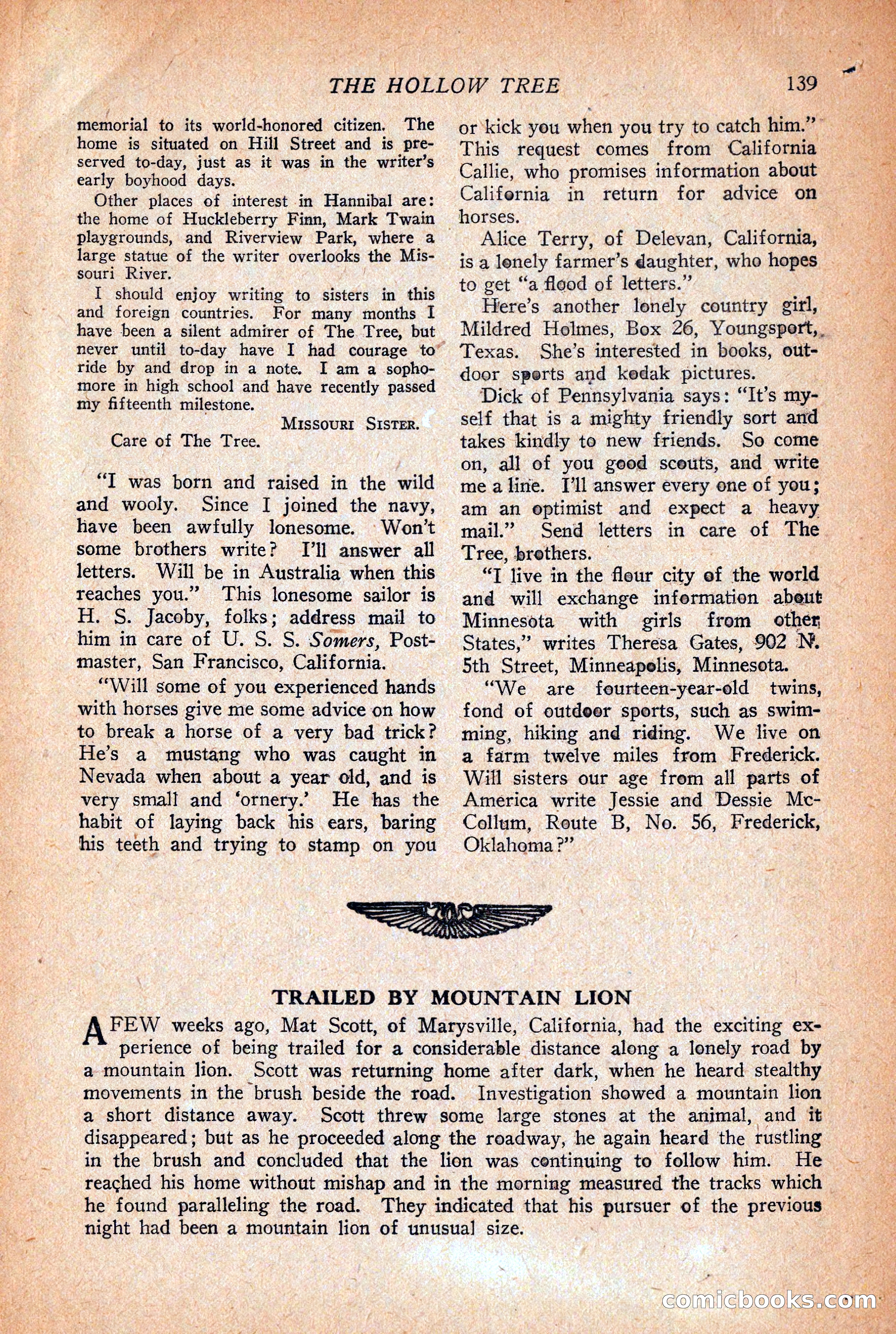 Western Story Magazine, December 12, 1925 — page 141 of 146