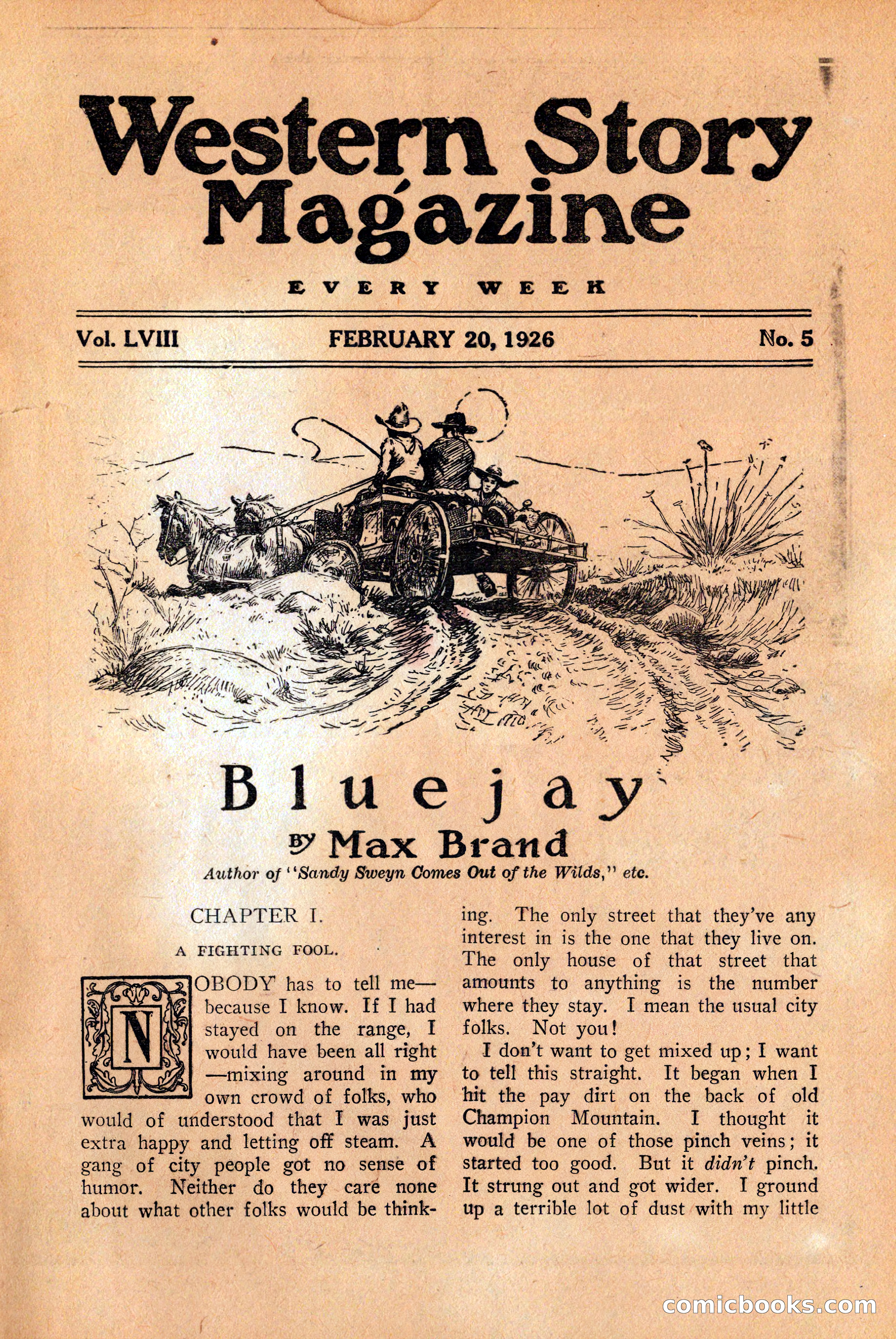Western Story Magazine — page 5 of 146