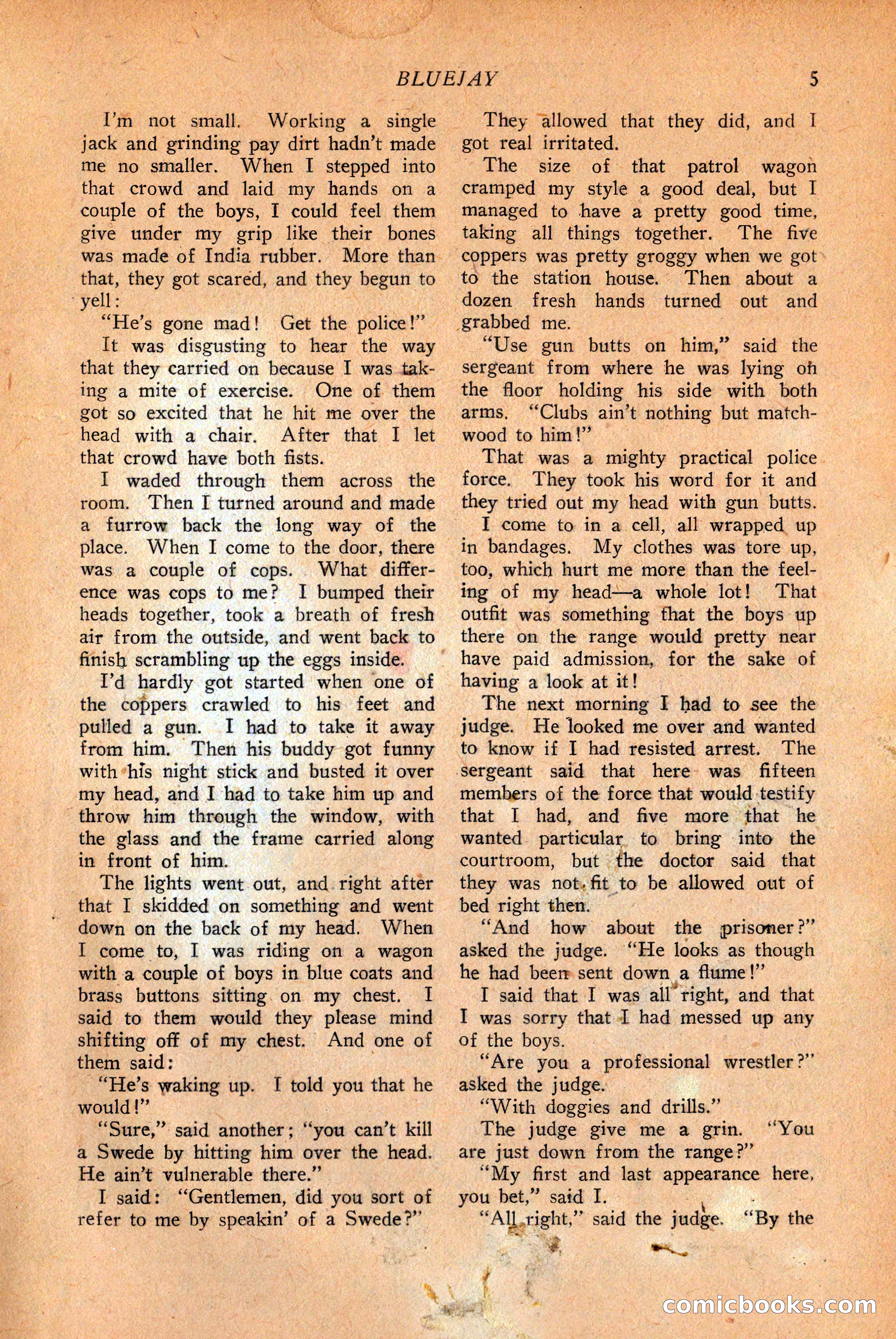 Western Story Magazine — page 7 of 146