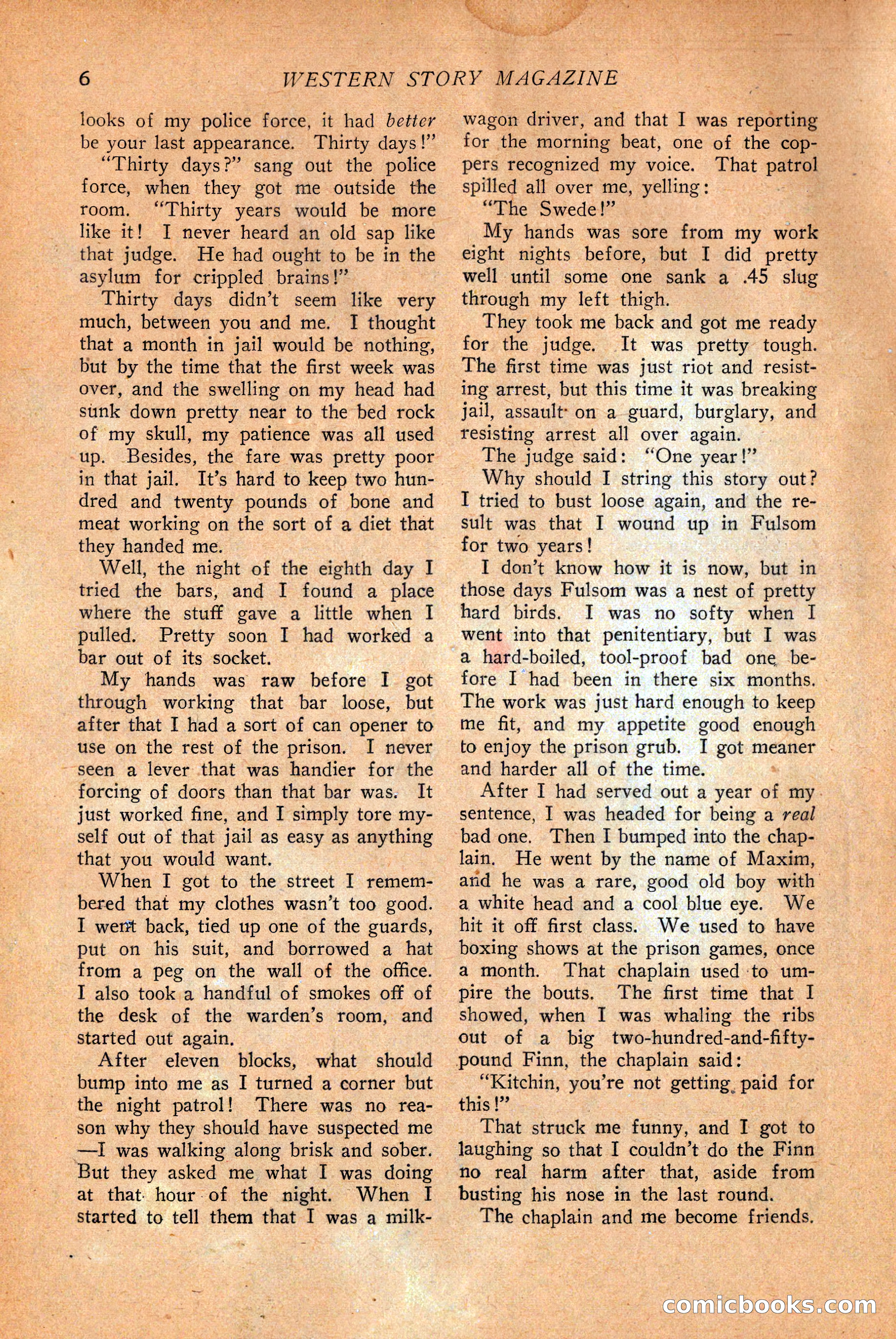 Western Story Magazine — page 8 of 146