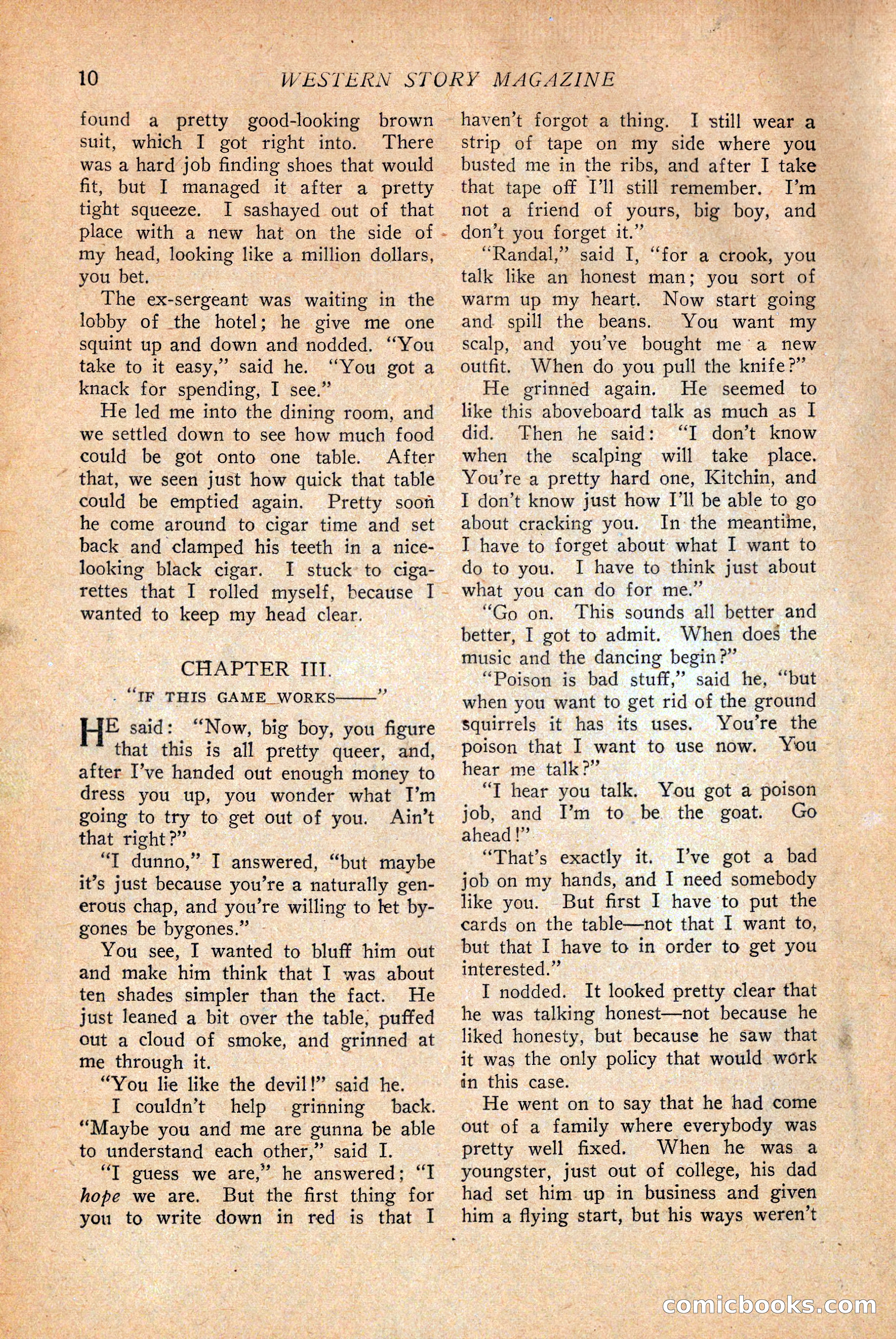 Western Story Magazine — page 12 of 146