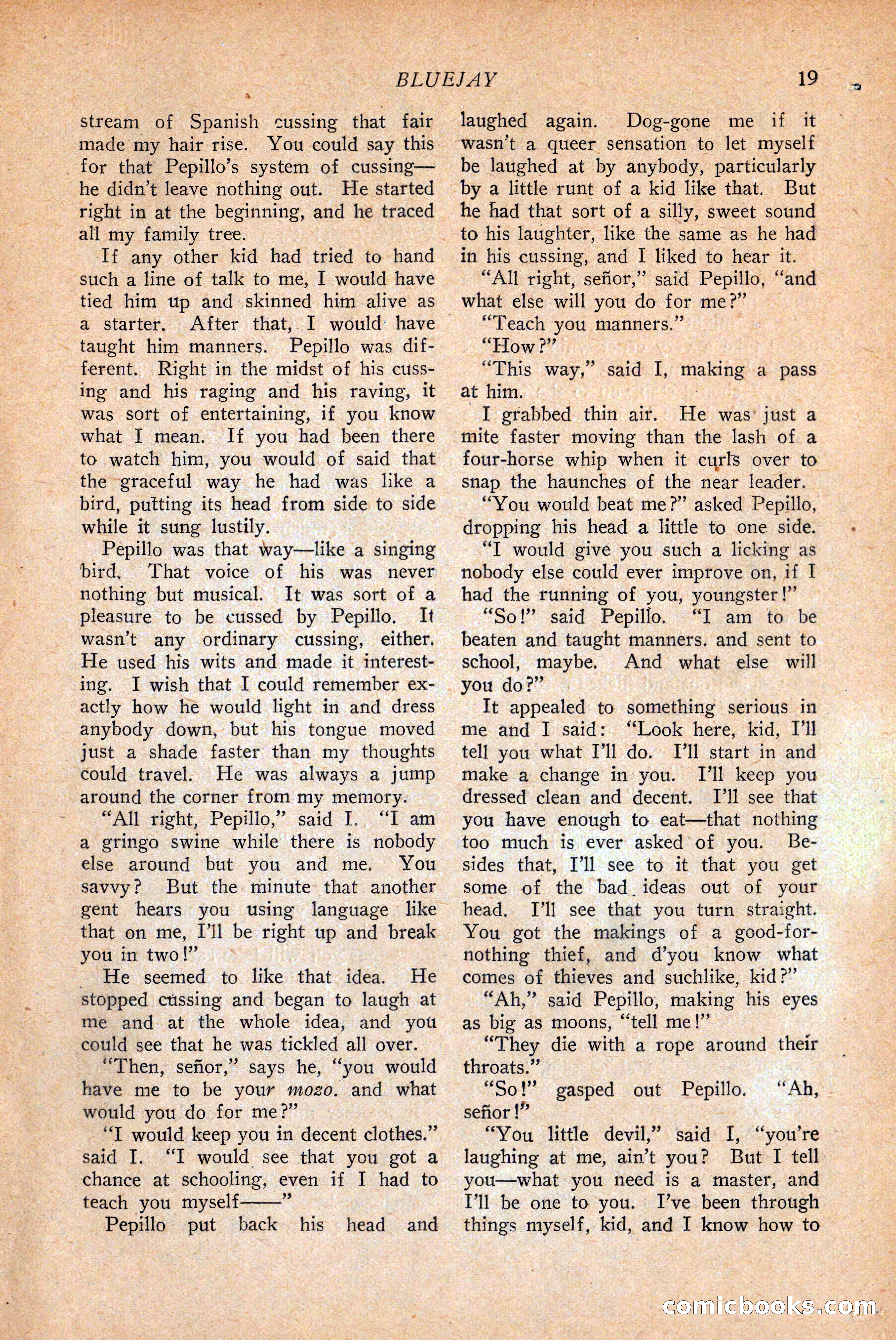 Western Story Magazine — page 21 of 146