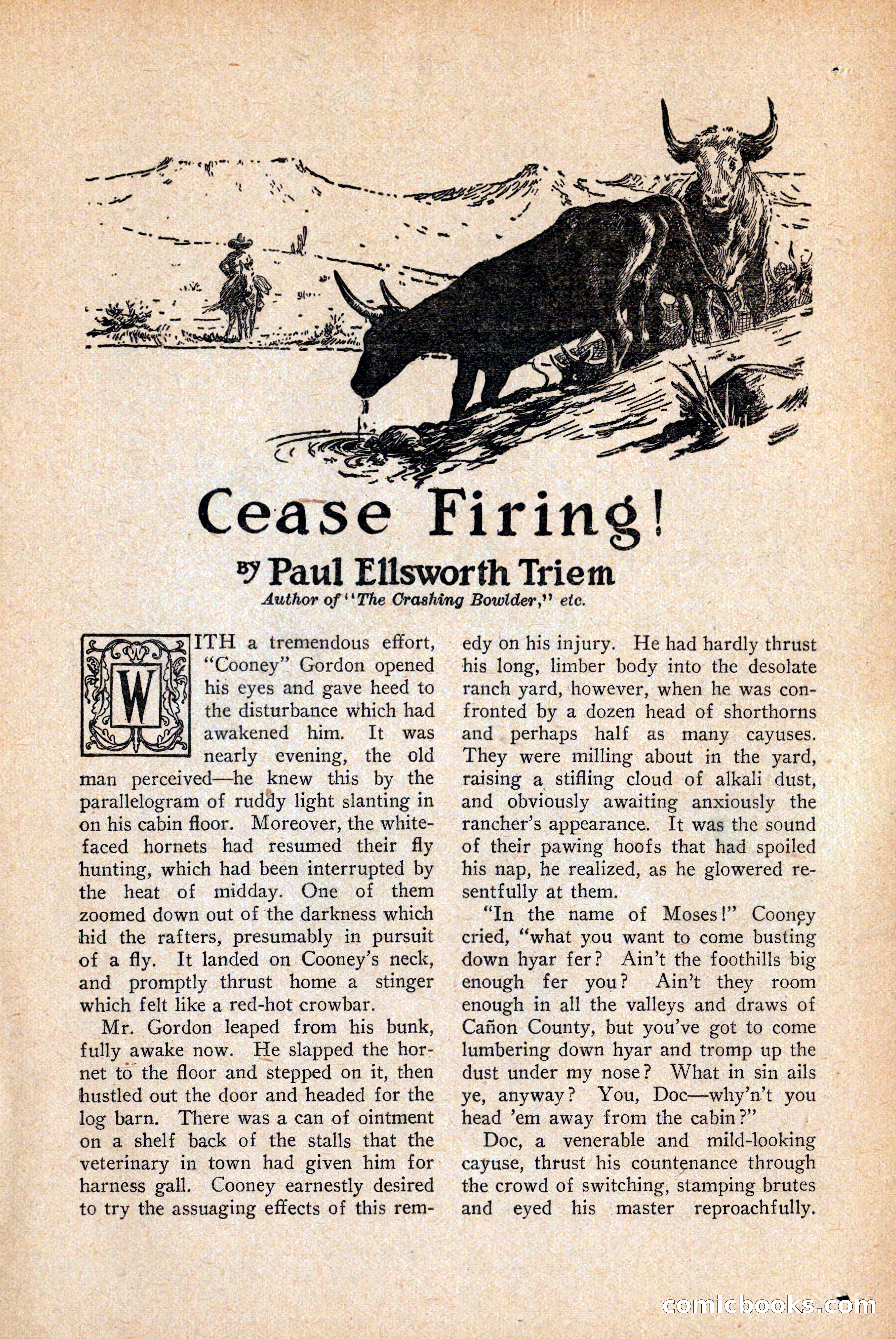 Western Story Magazine — page 23 of 146