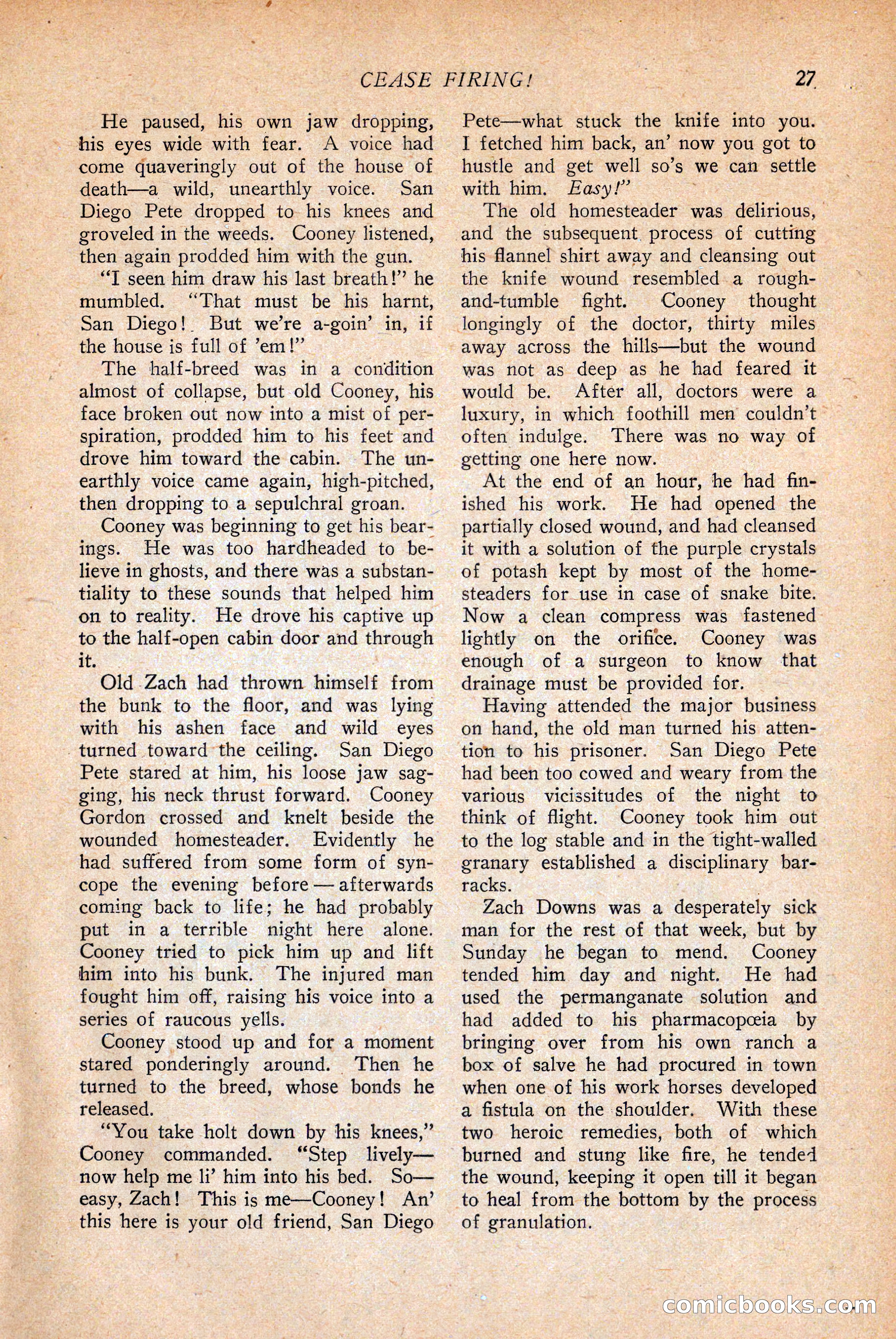 Western Story Magazine — page 29 of 146