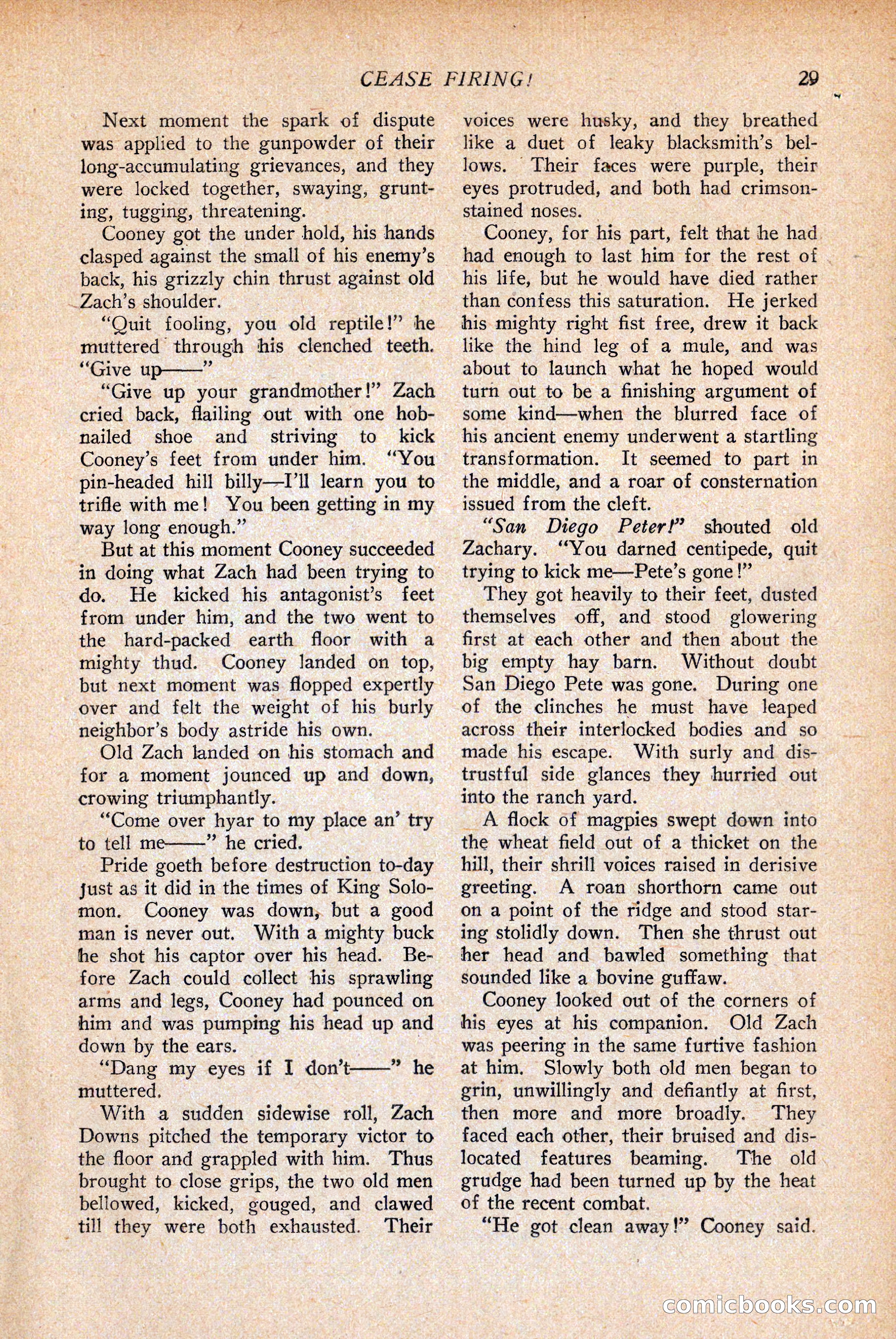 Western Story Magazine — page 31 of 146
