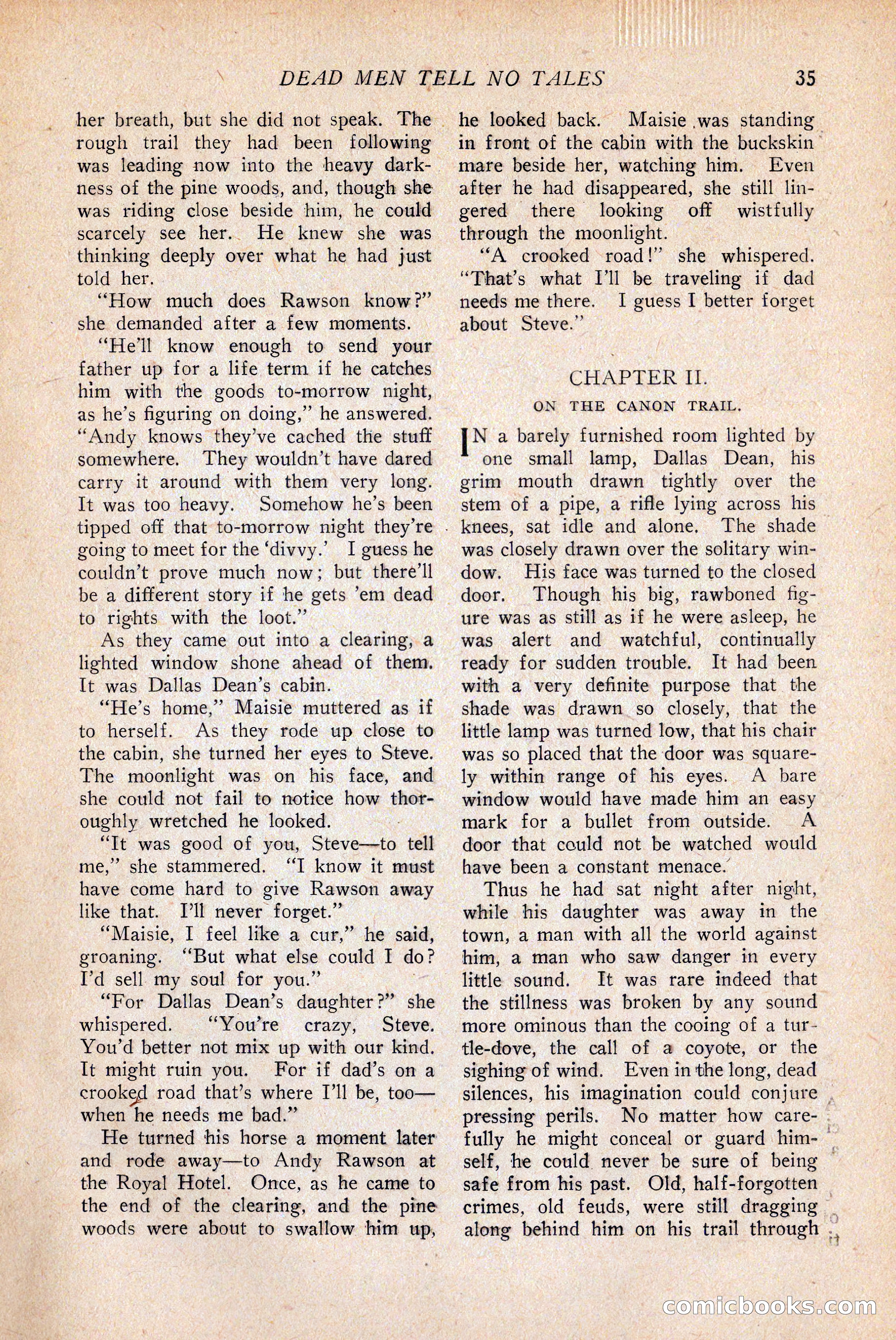 Western Story Magazine — page 37 of 146
