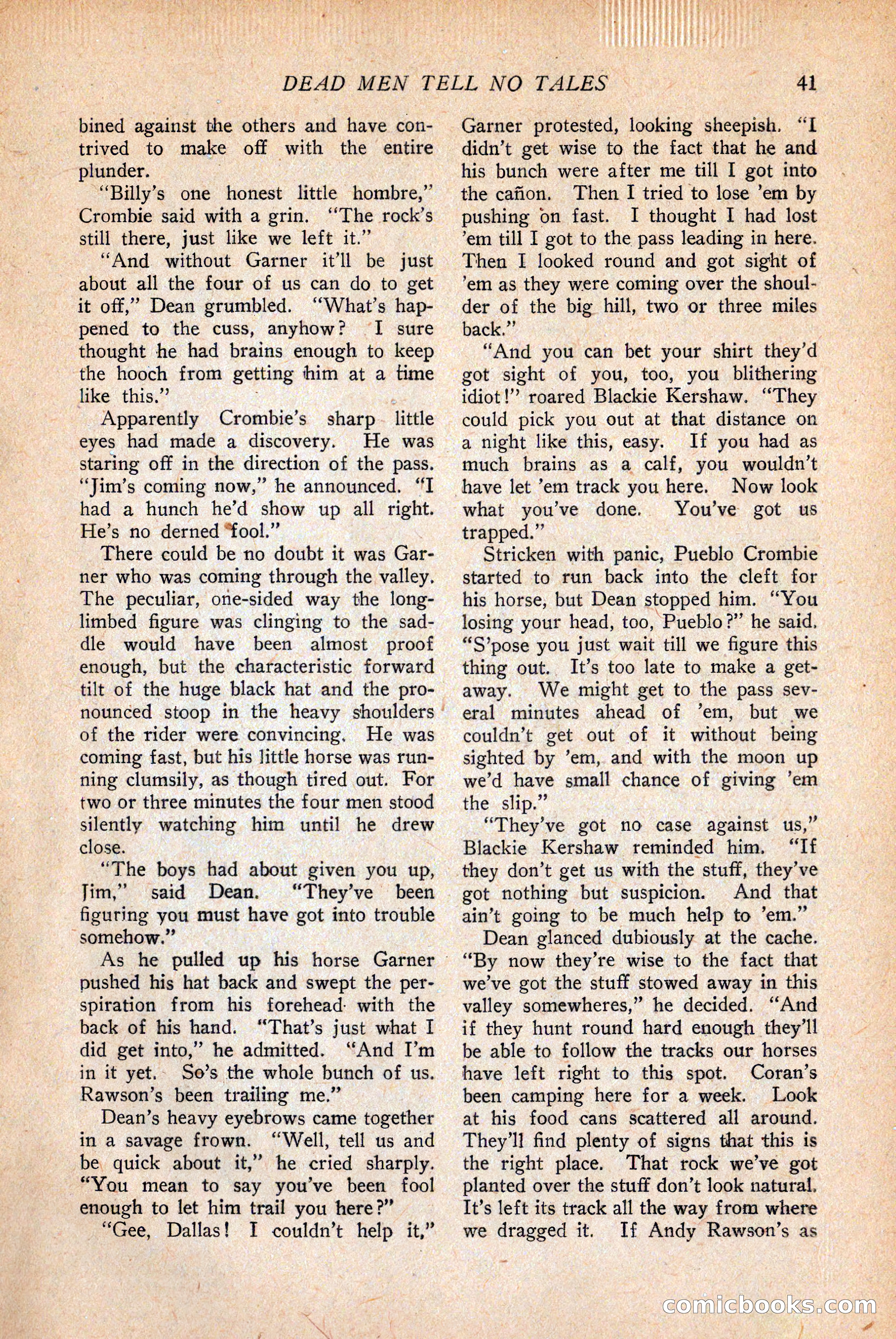 Western Story Magazine — page 43 of 146