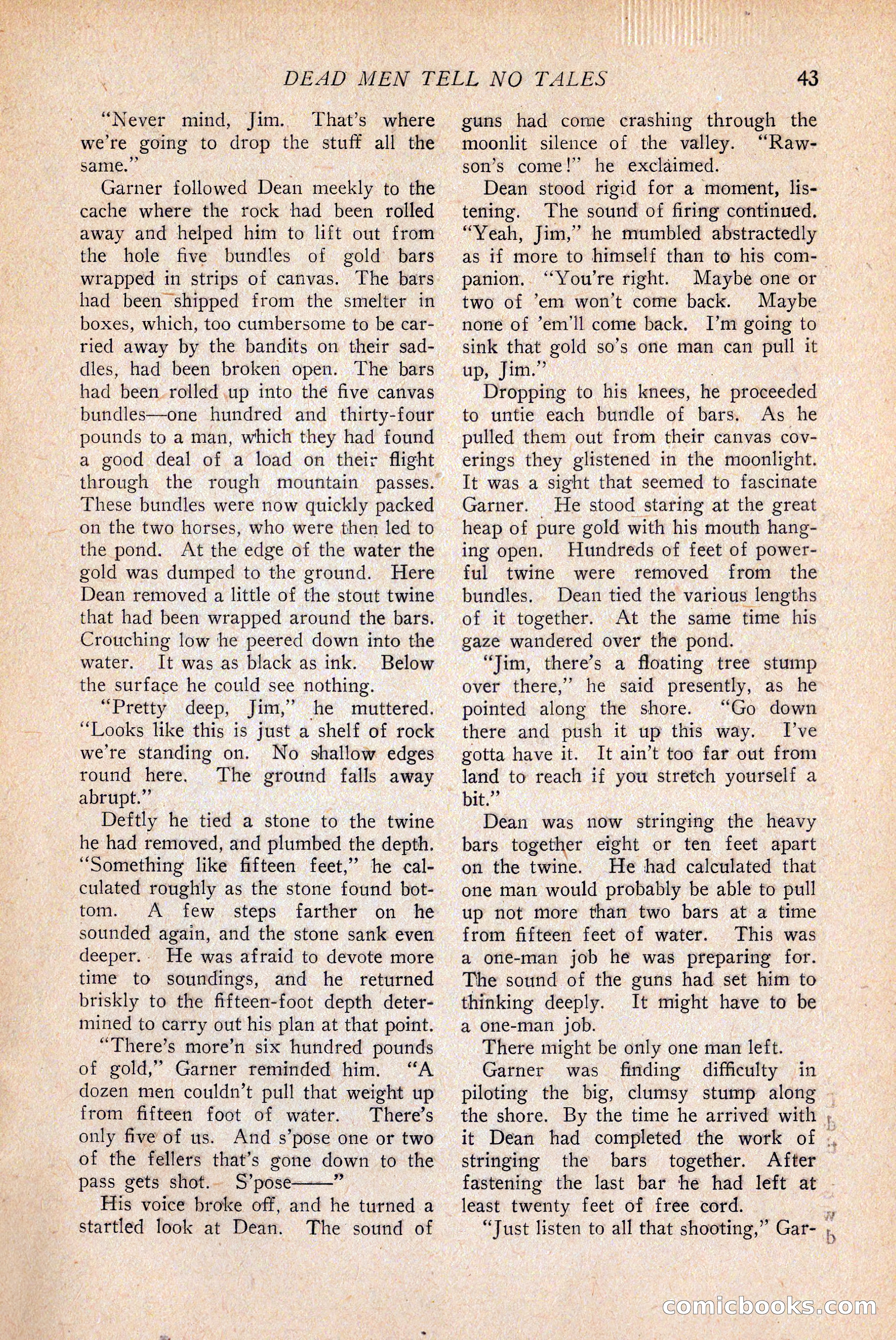 Western Story Magazine — page 45 of 146