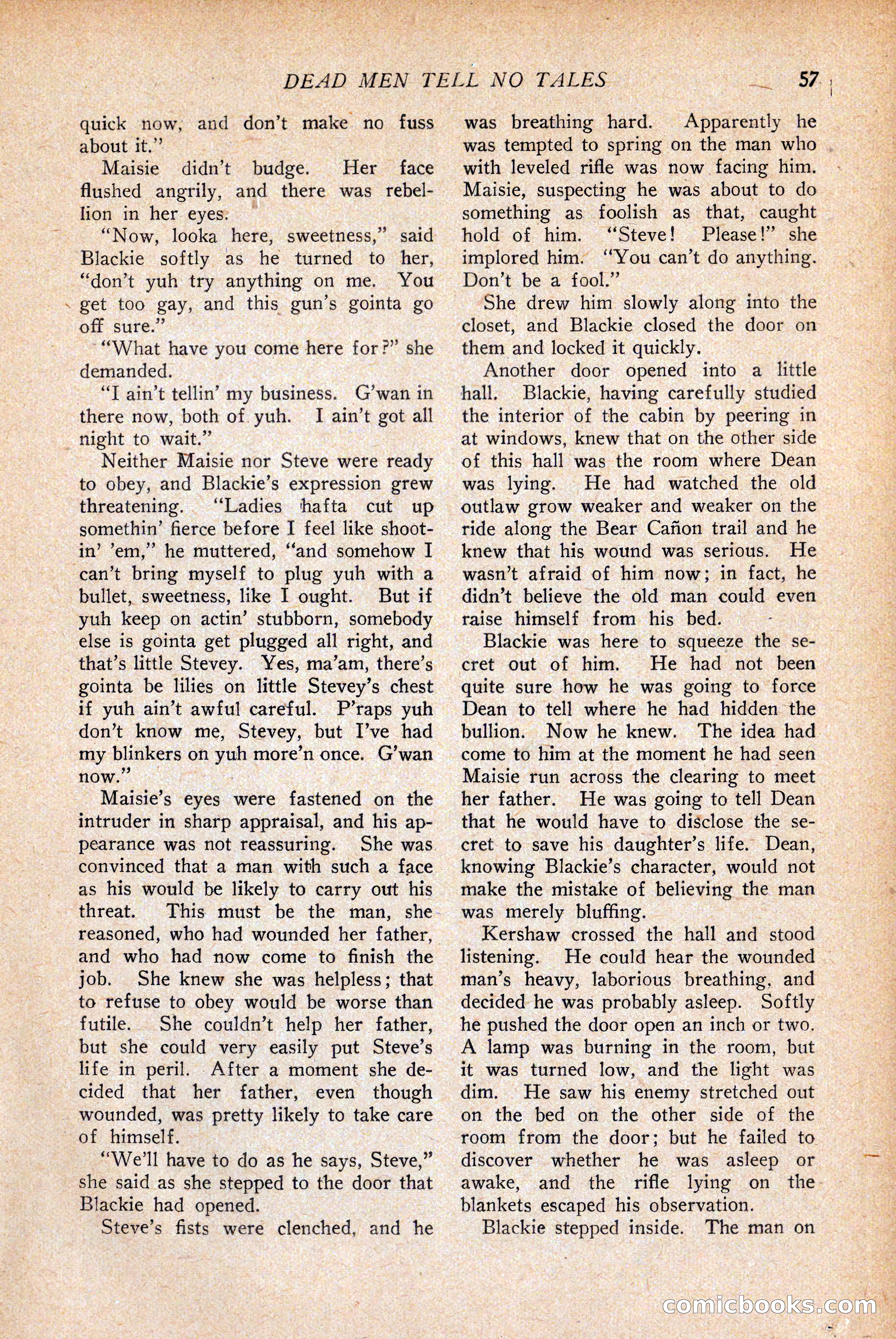 Western Story Magazine — page 59 of 146