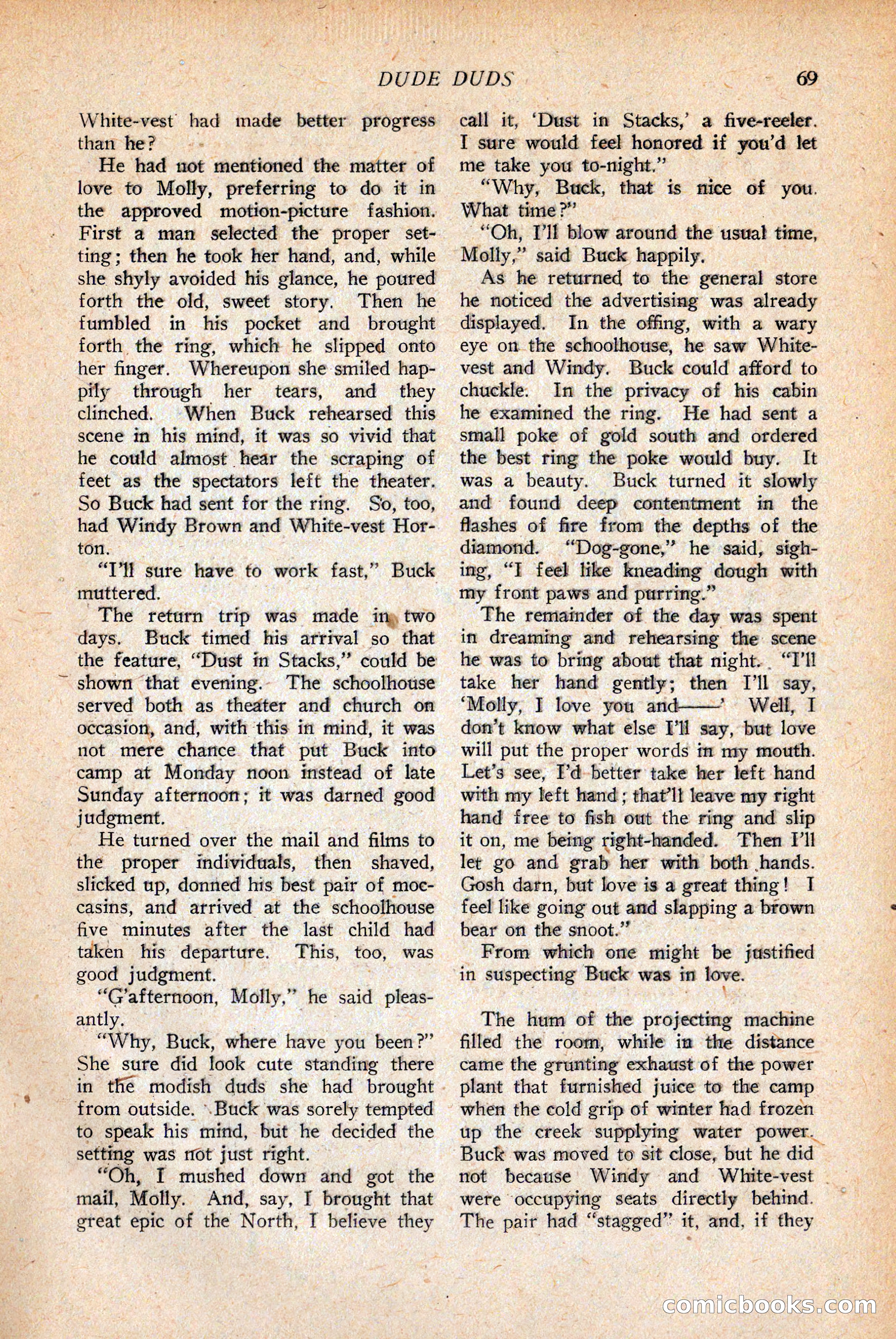Western Story Magazine — page 71 of 146