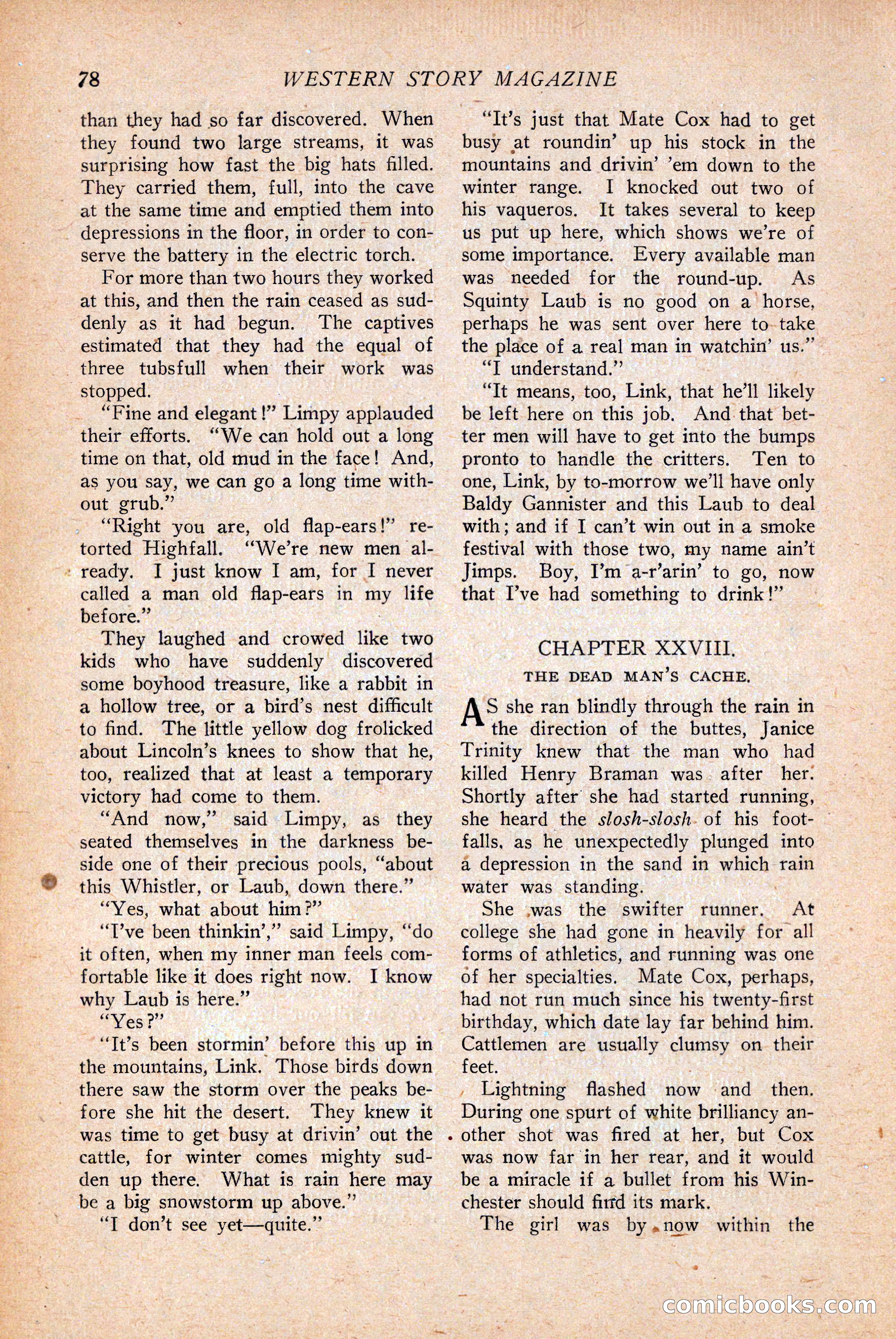 Western Story Magazine — page 80 of 146