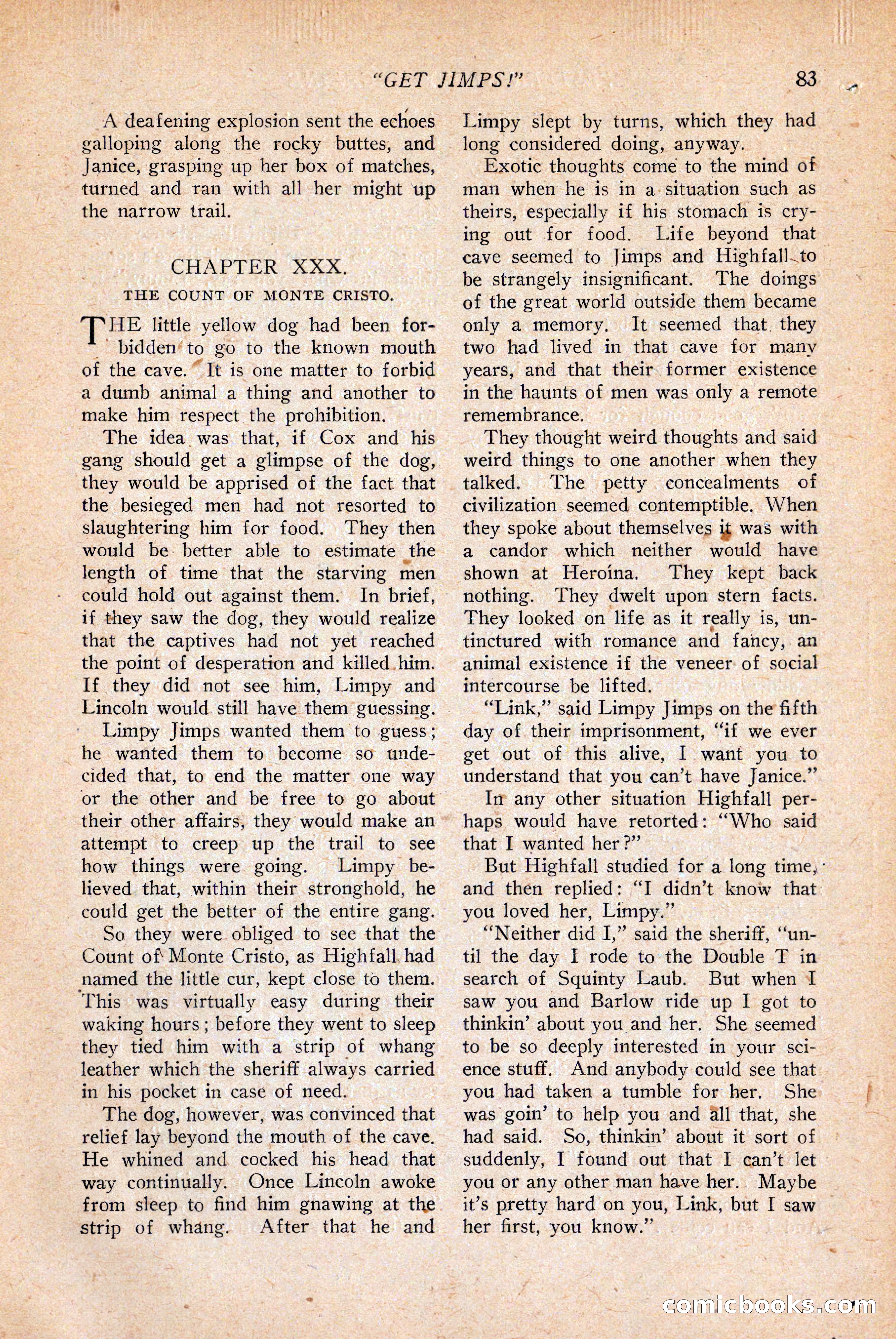 Western Story Magazine — page 85 of 146