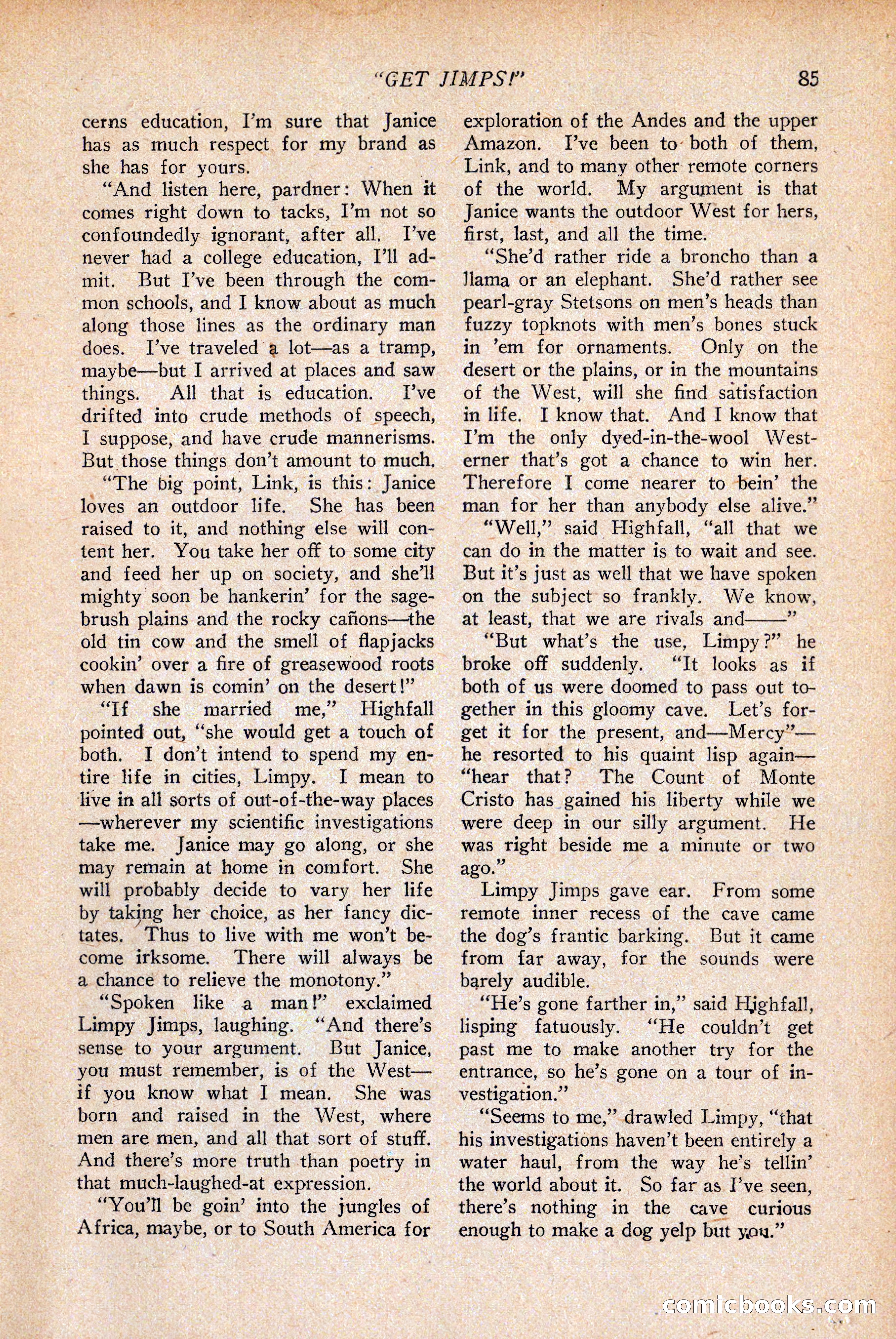 Western Story Magazine — page 87 of 146