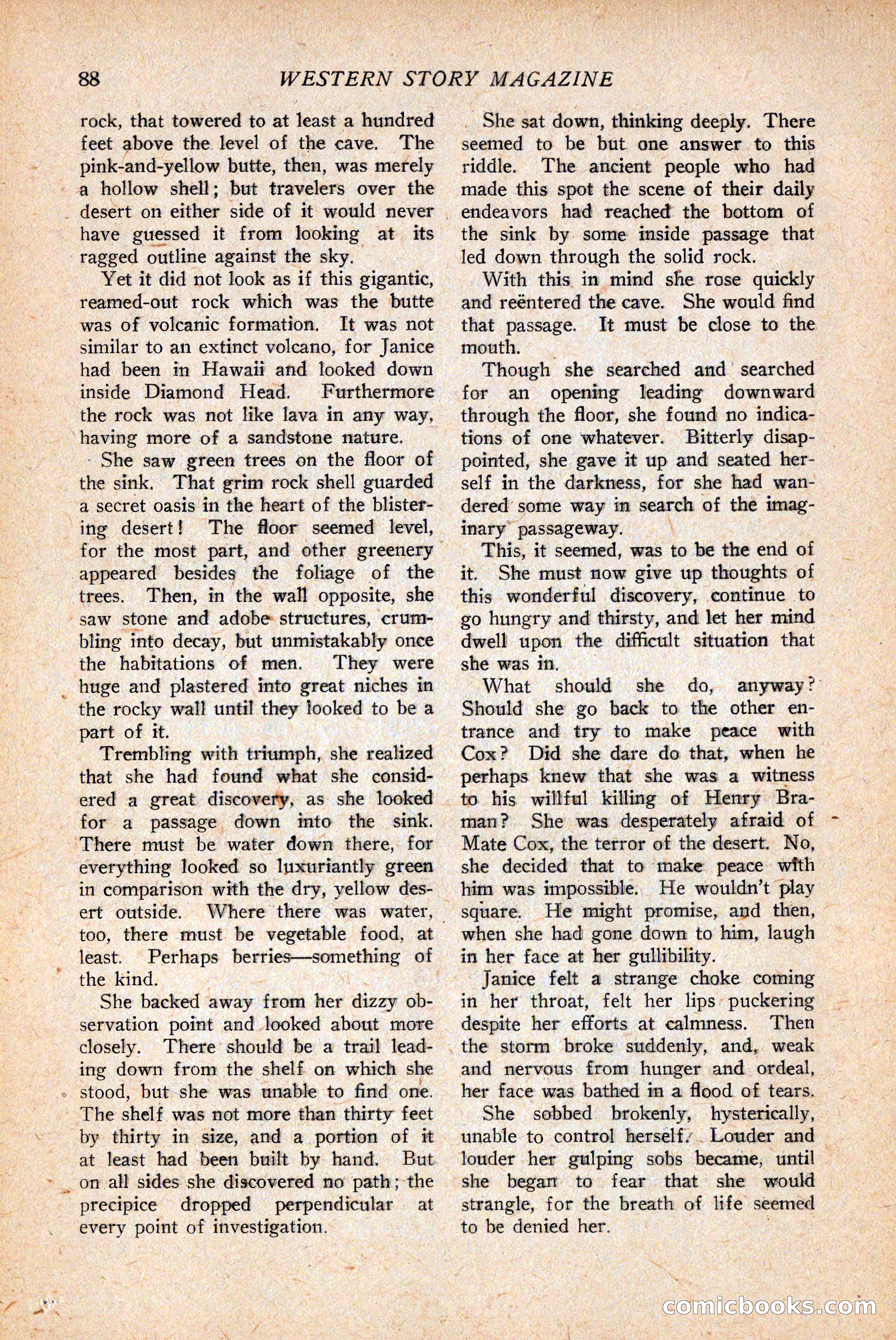 Western Story Magazine — page 90 of 146