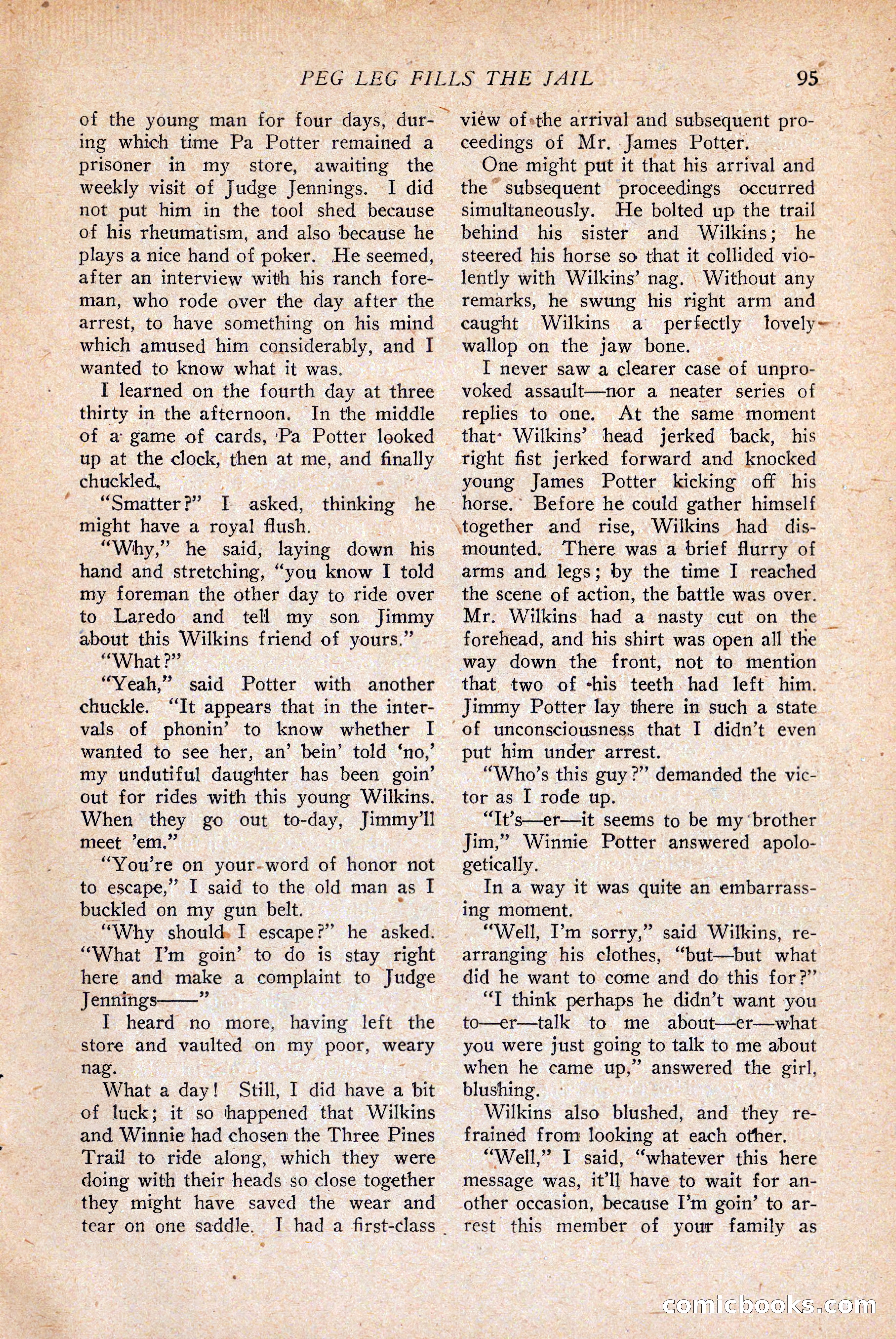Western Story Magazine — page 97 of 146