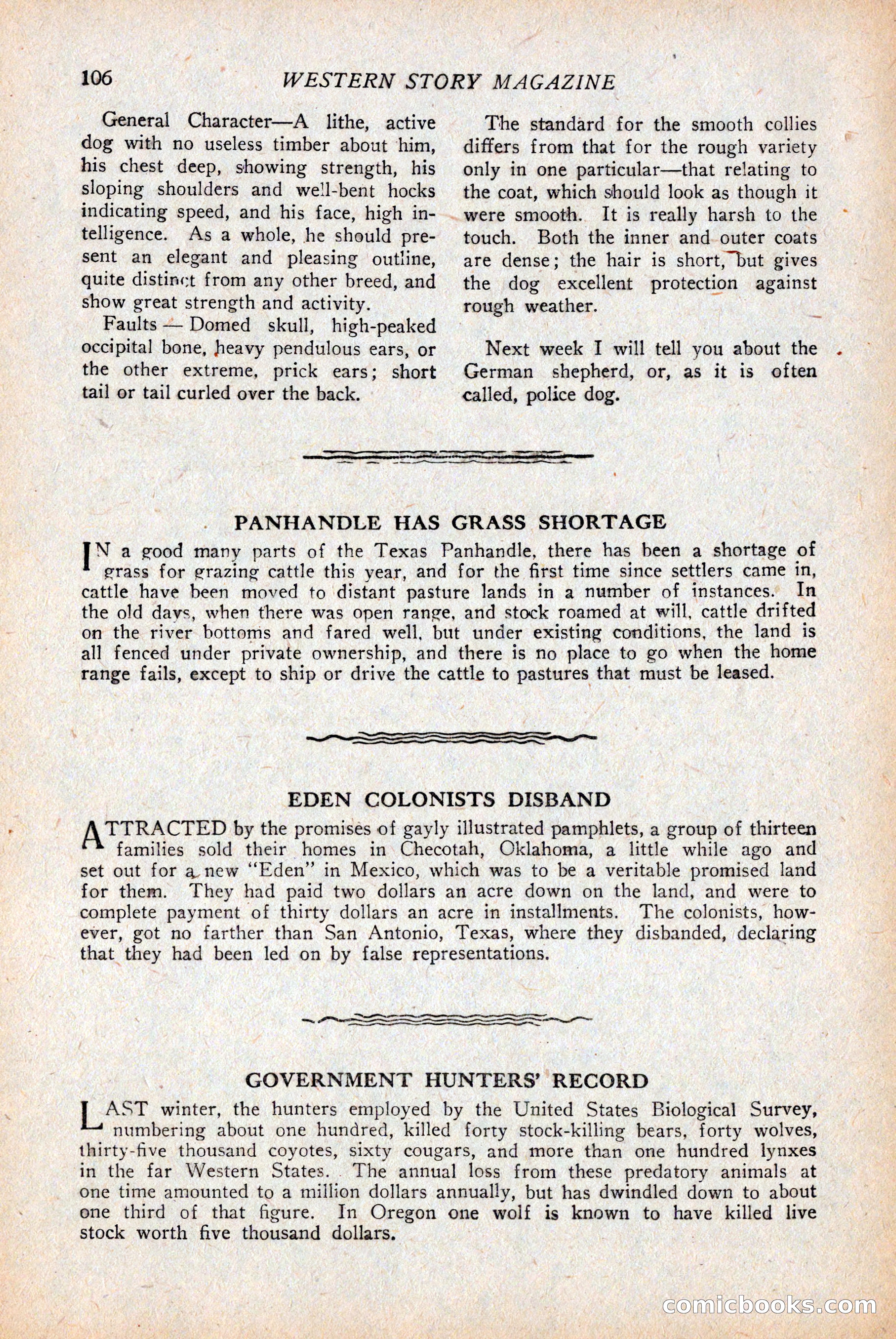 Western Story Magazine — page 108 of 146