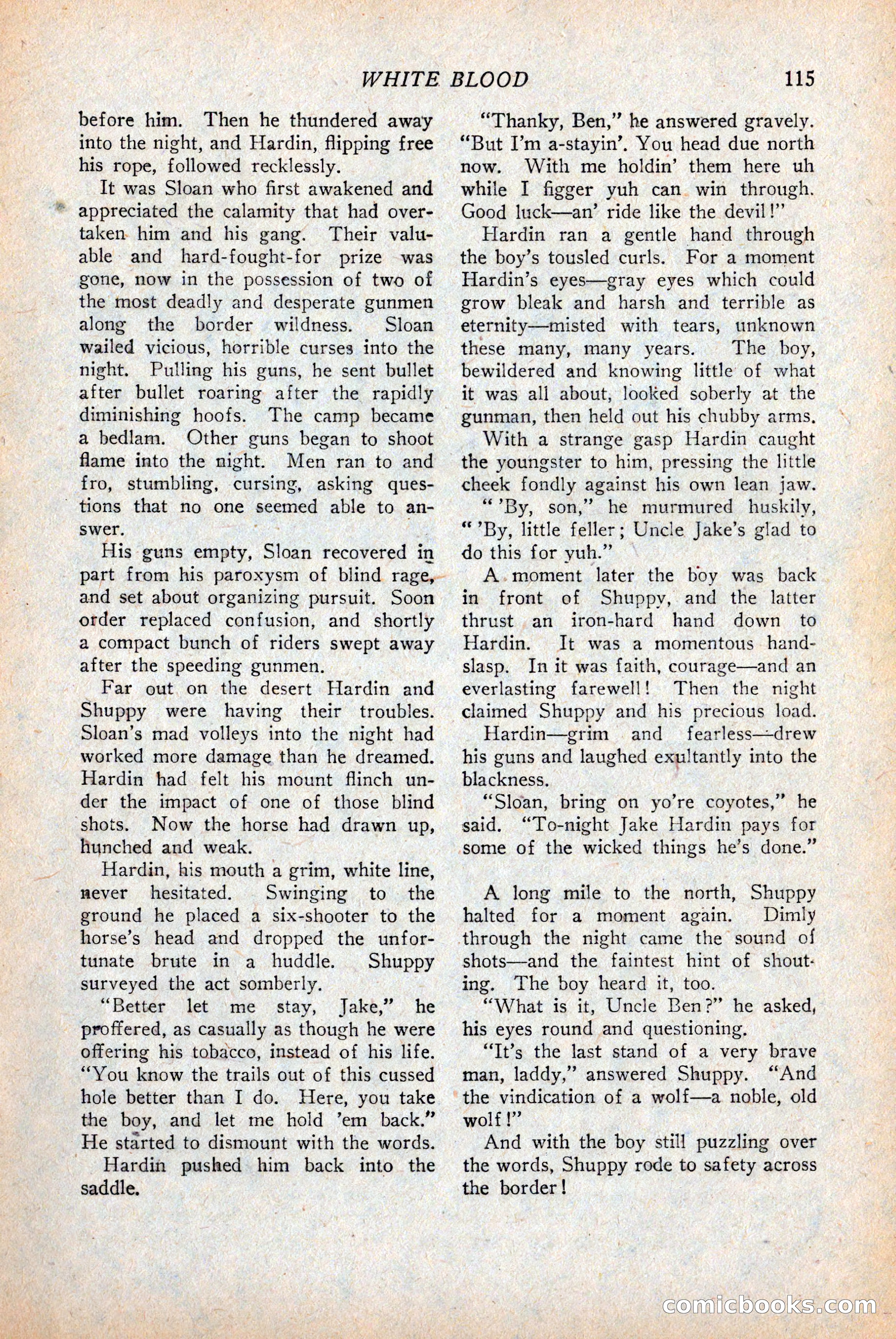 Western Story Magazine — page 117 of 146