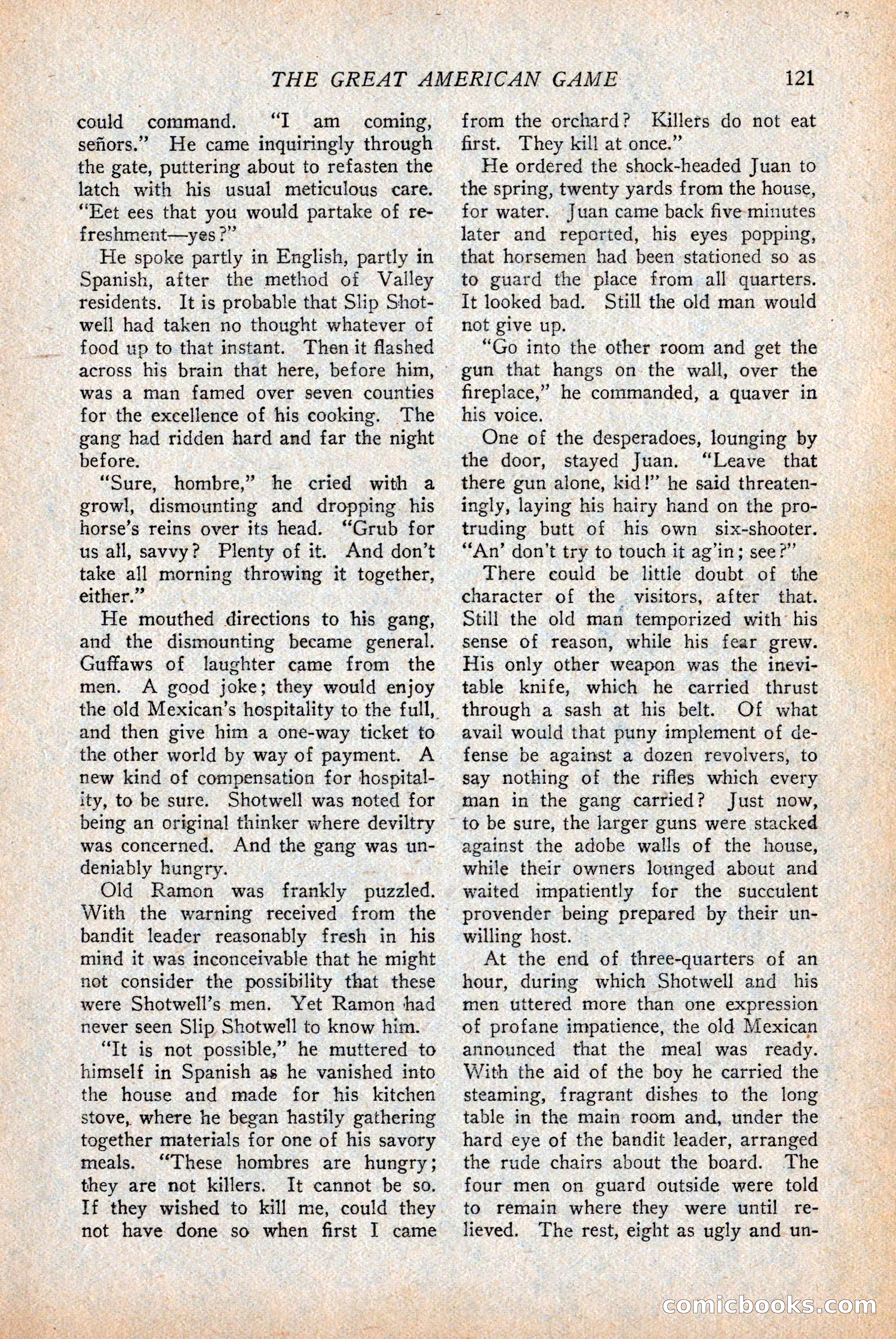 Western Story Magazine — page 123 of 146