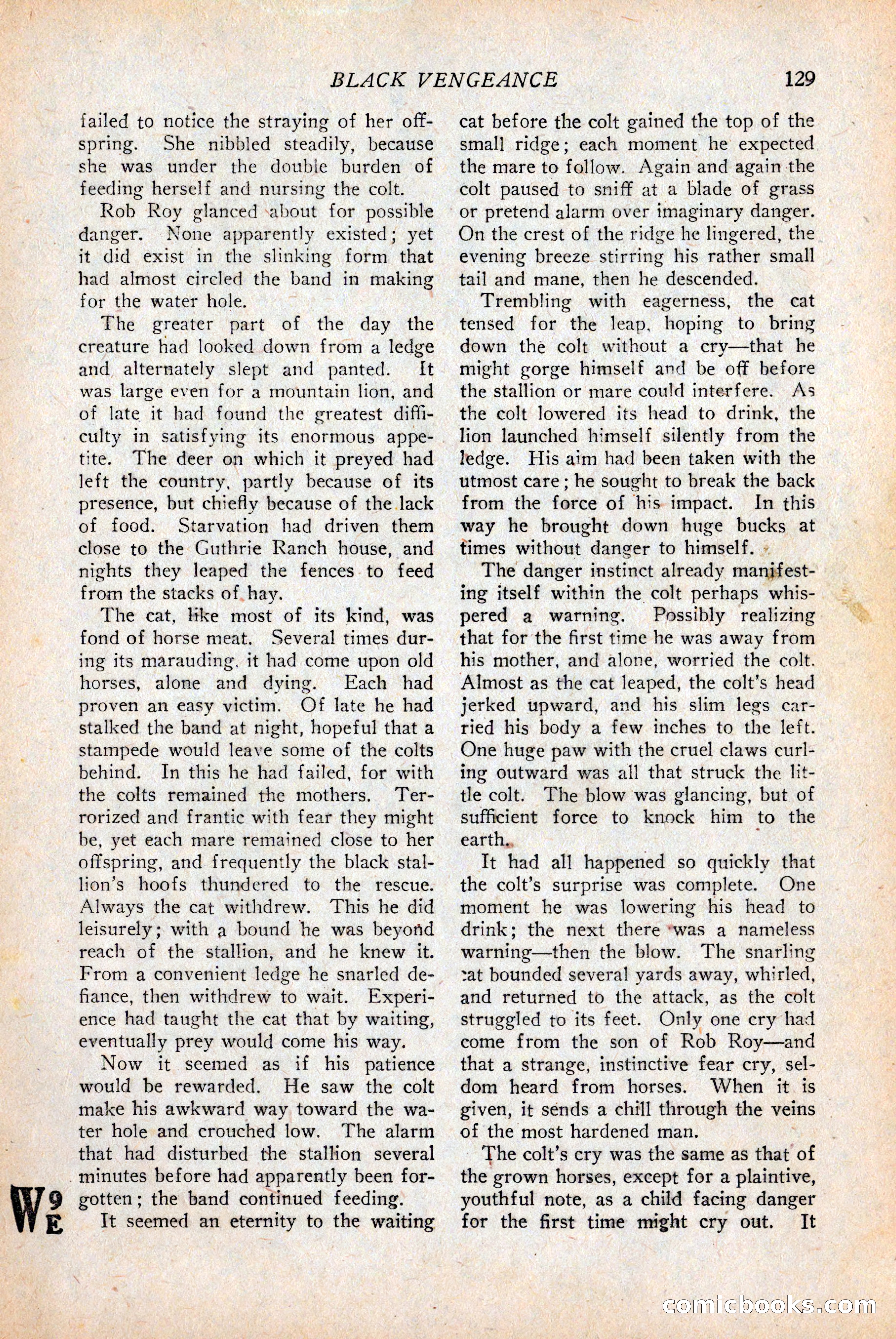 Western Story Magazine — page 131 of 146