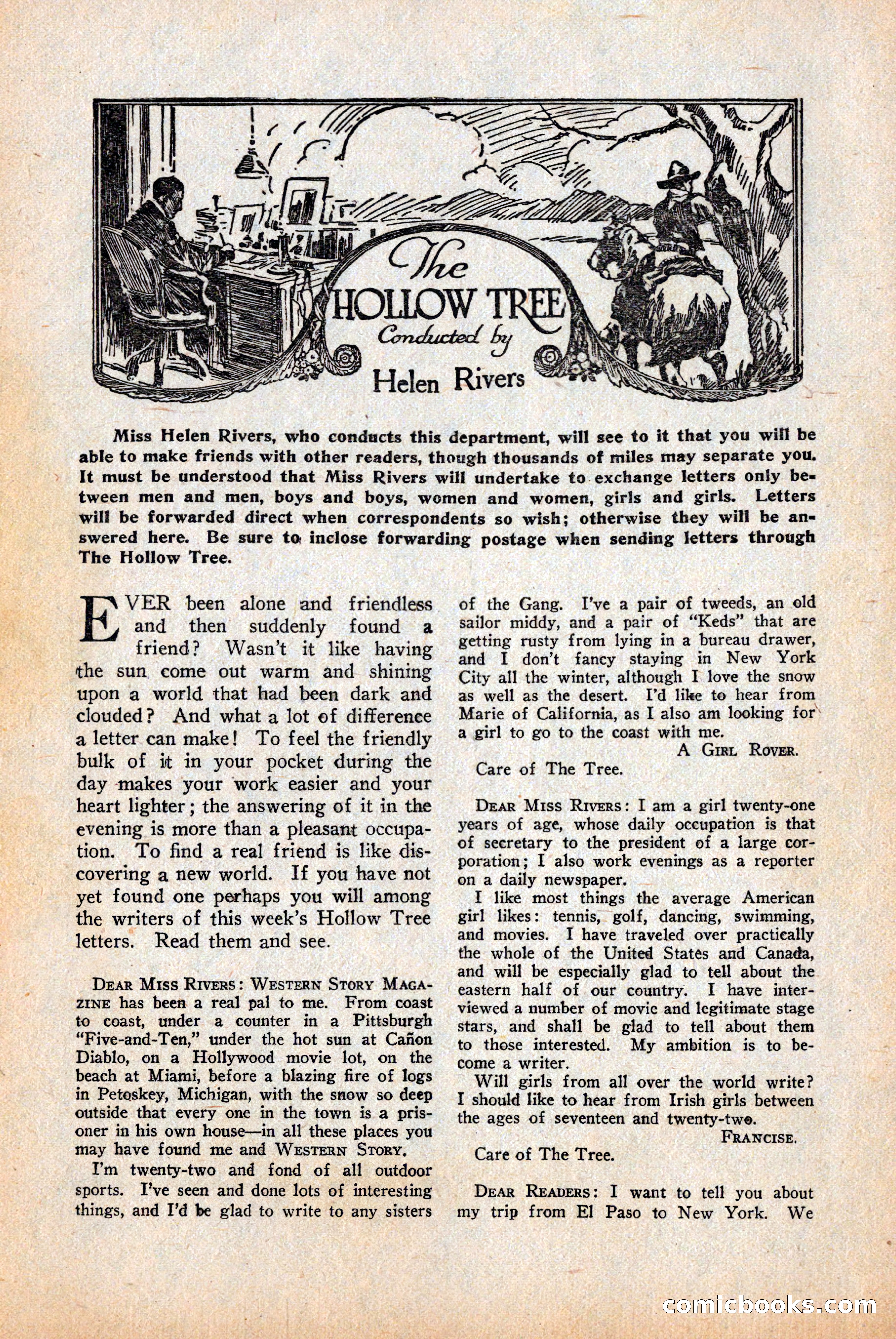 Western Story Magazine — page 138 of 146