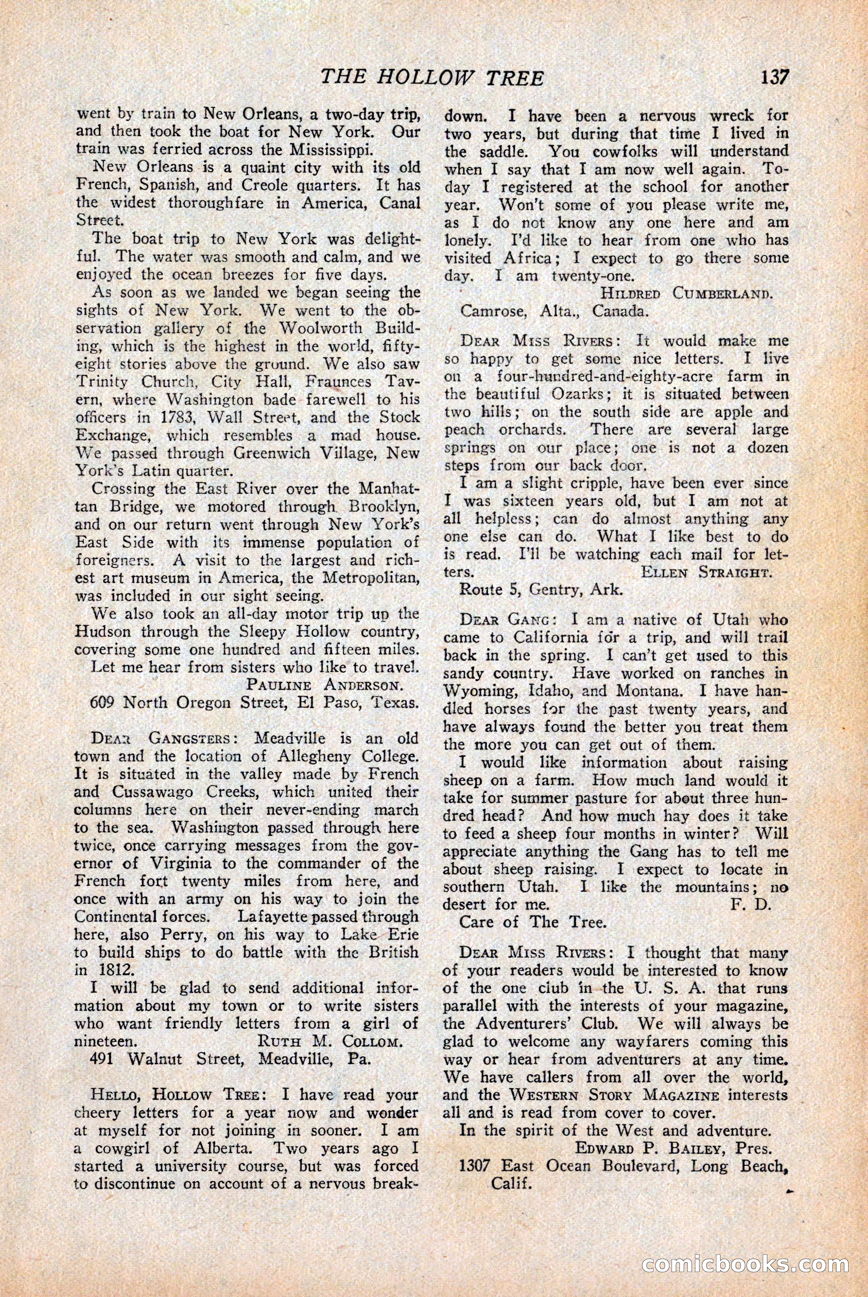 Western Story Magazine — page 139 of 146