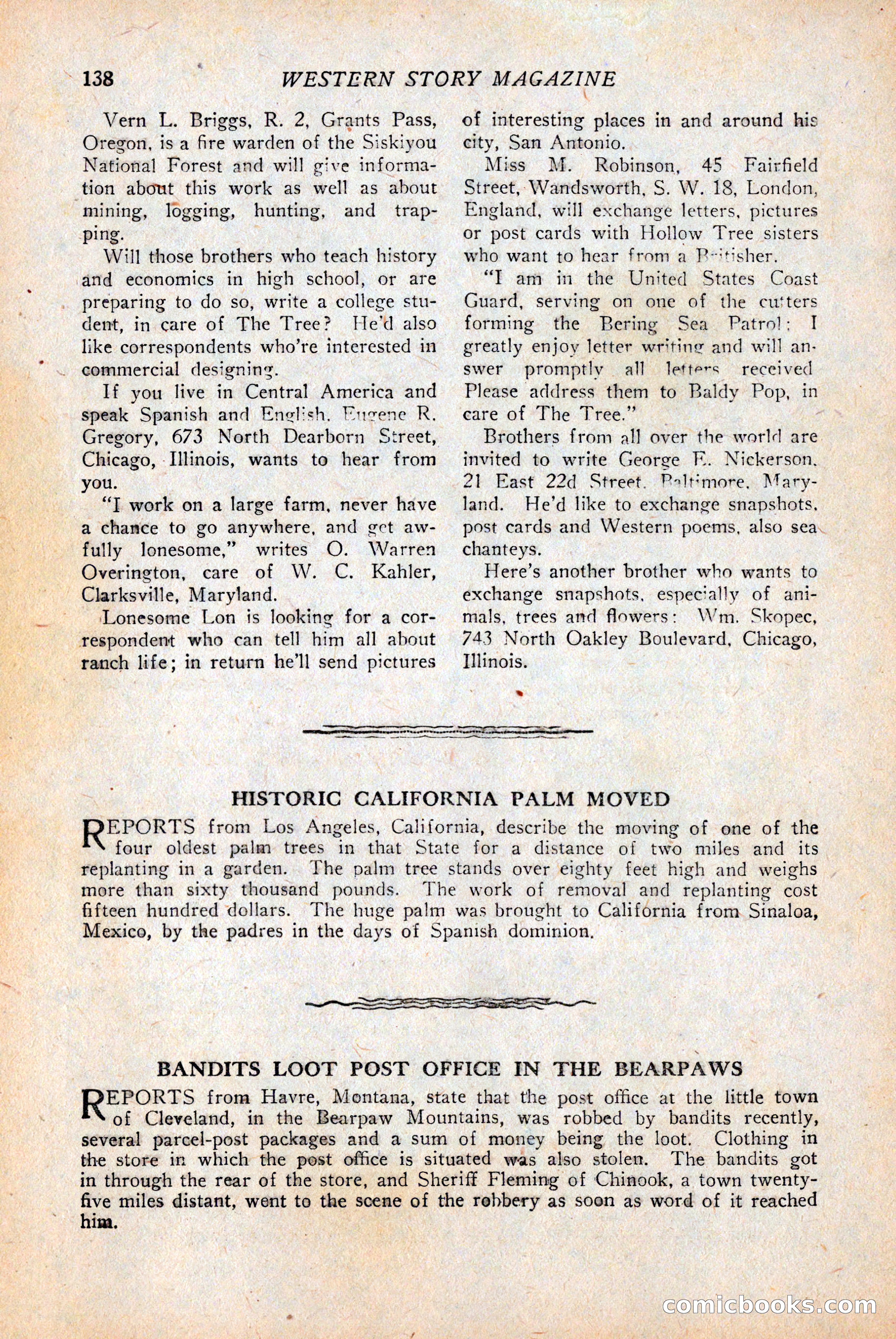 Western Story Magazine — page 140 of 146
