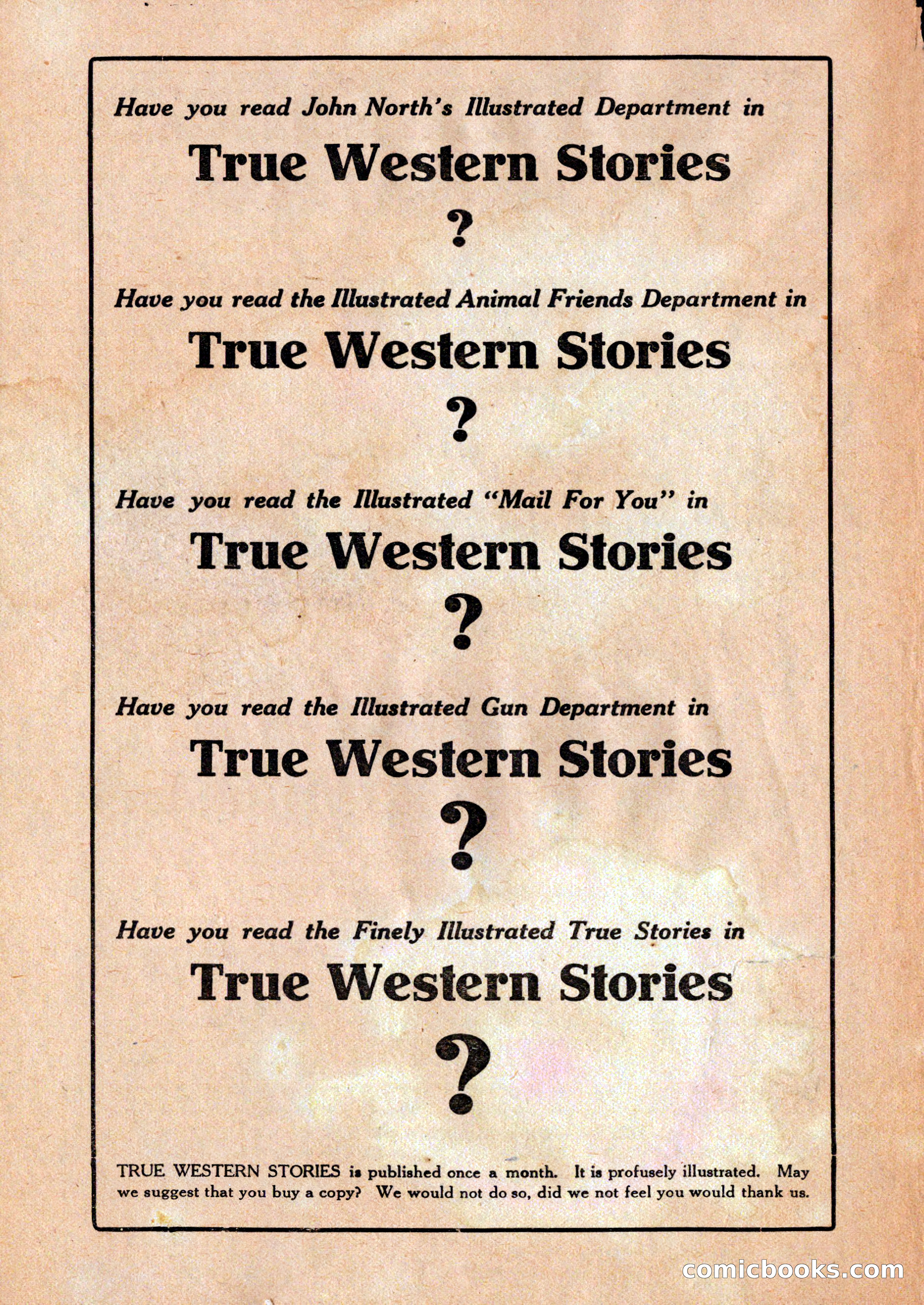 Western Story Magazine, February 27, 1926 — page 4 of 148