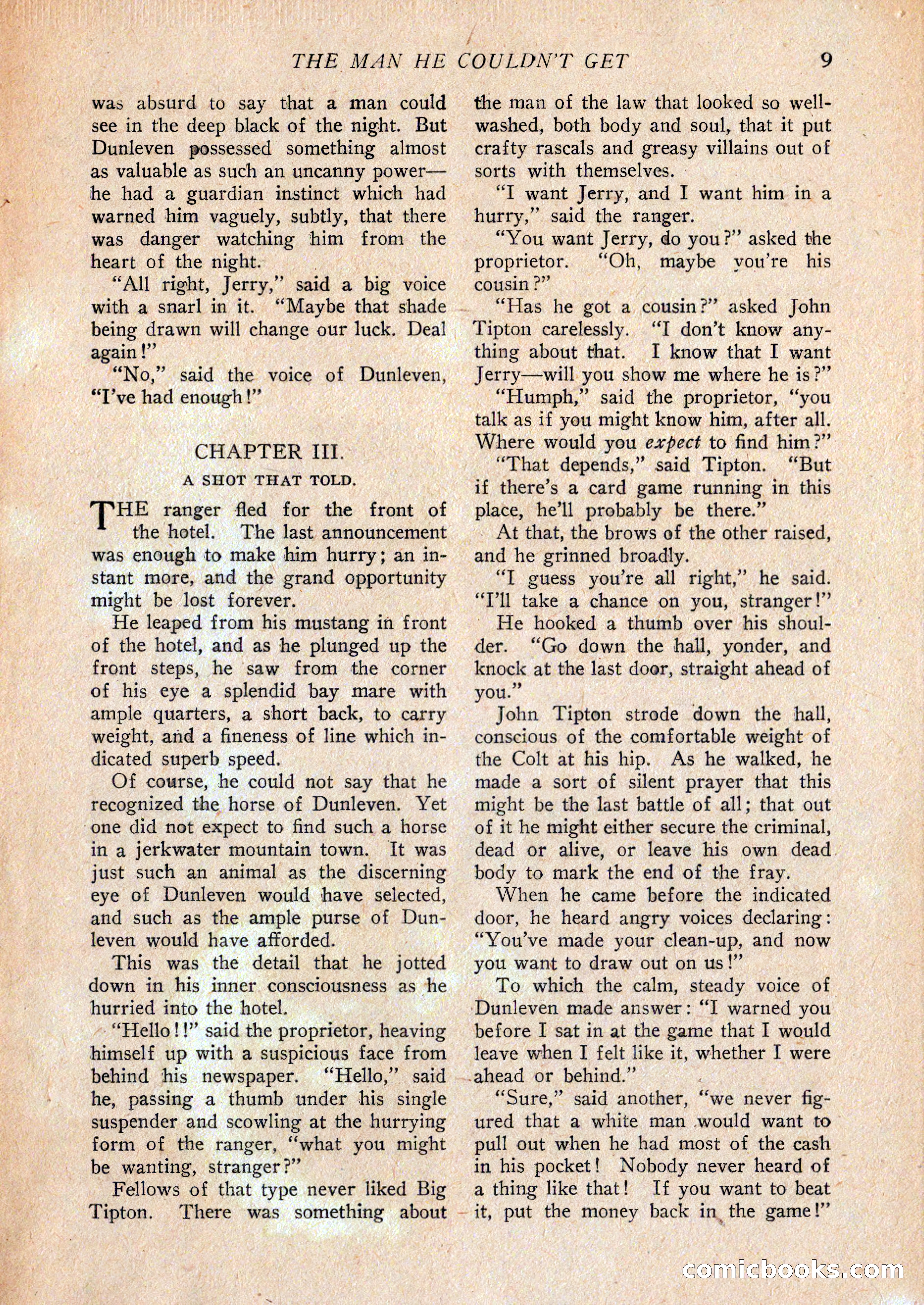 Western Story Magazine, February 27, 1926 — page 11 of 148