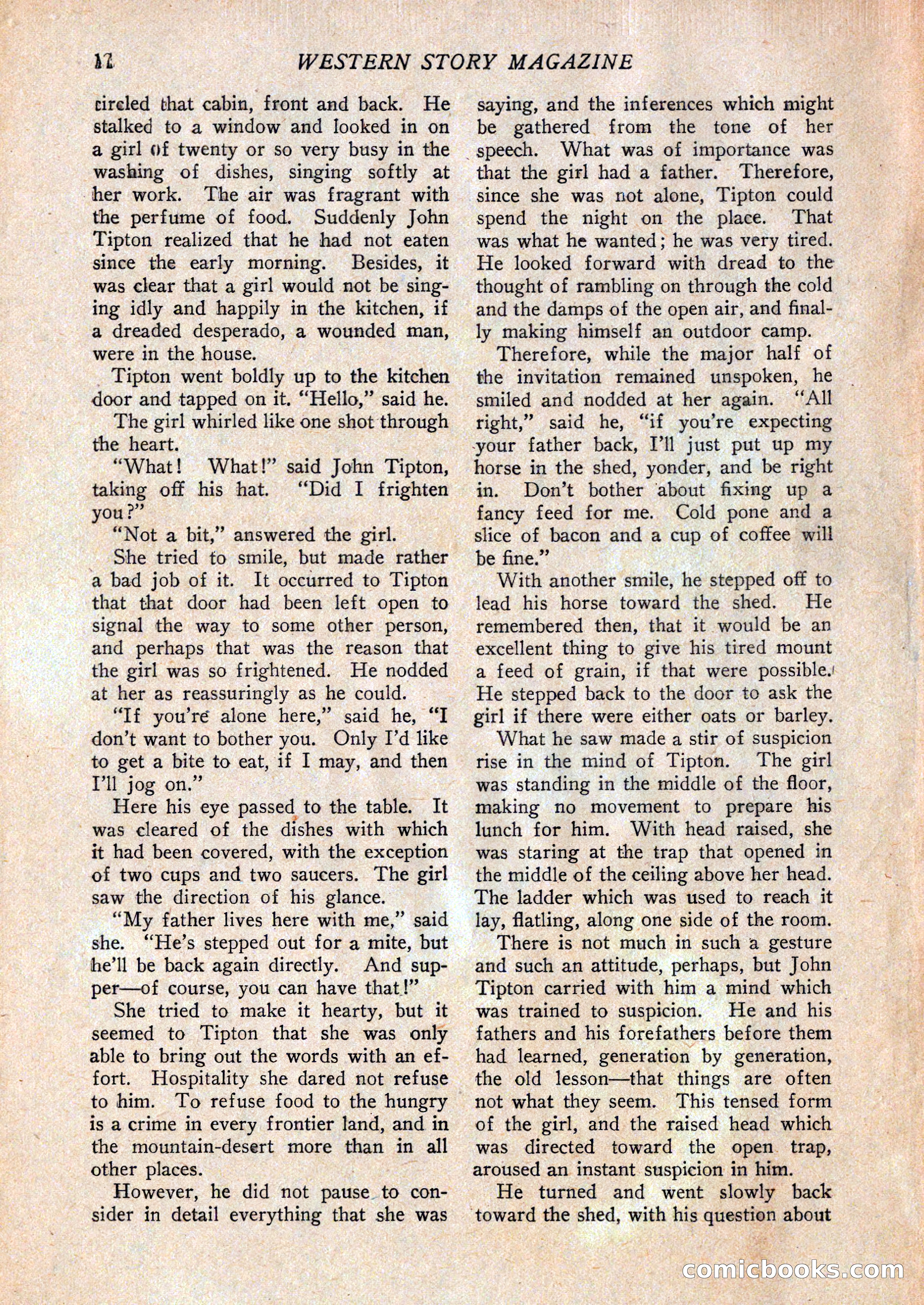 Western Story Magazine, February 27, 1926 — page 14 of 148