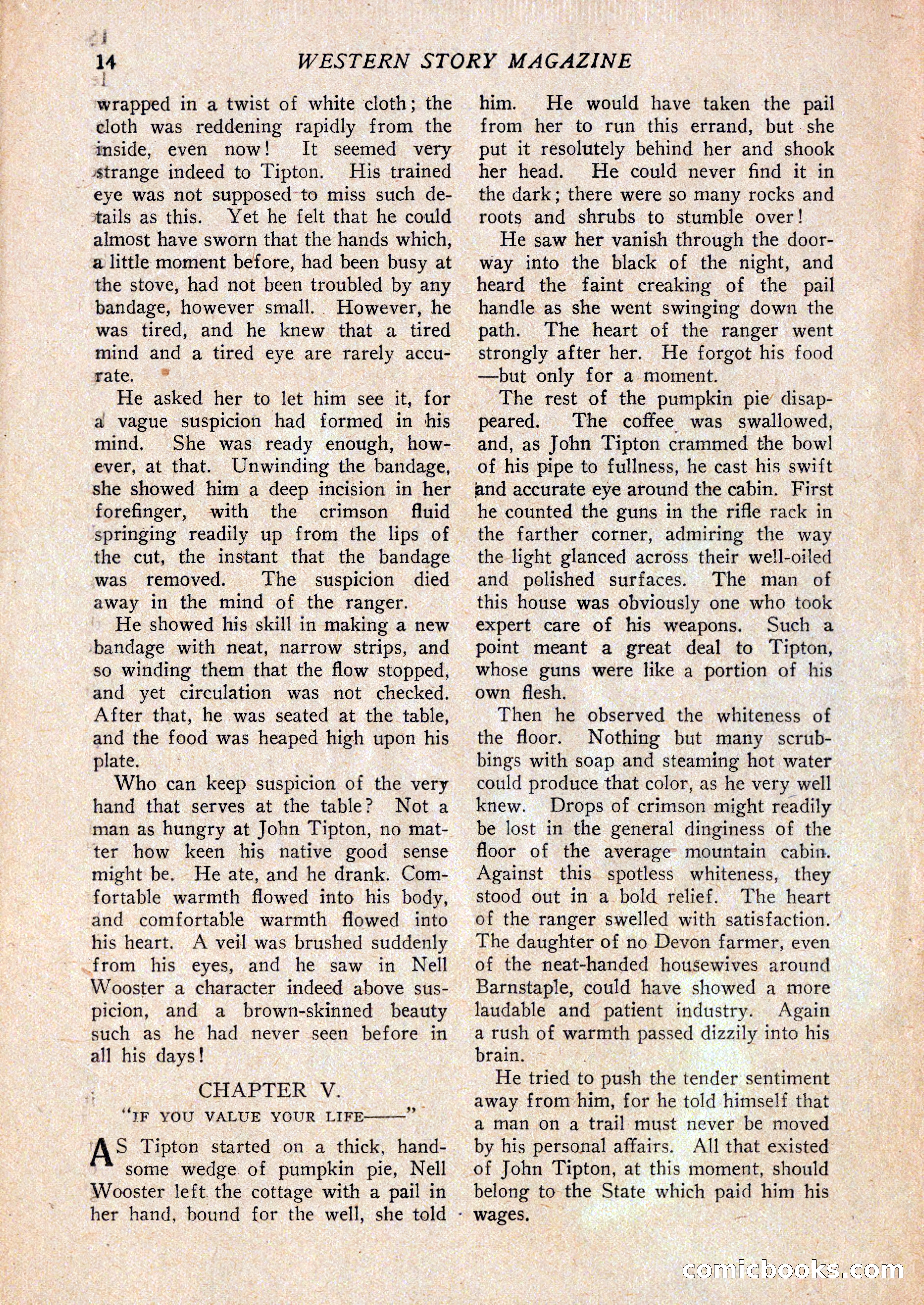 Western Story Magazine, February 27, 1926 — page 16 of 148