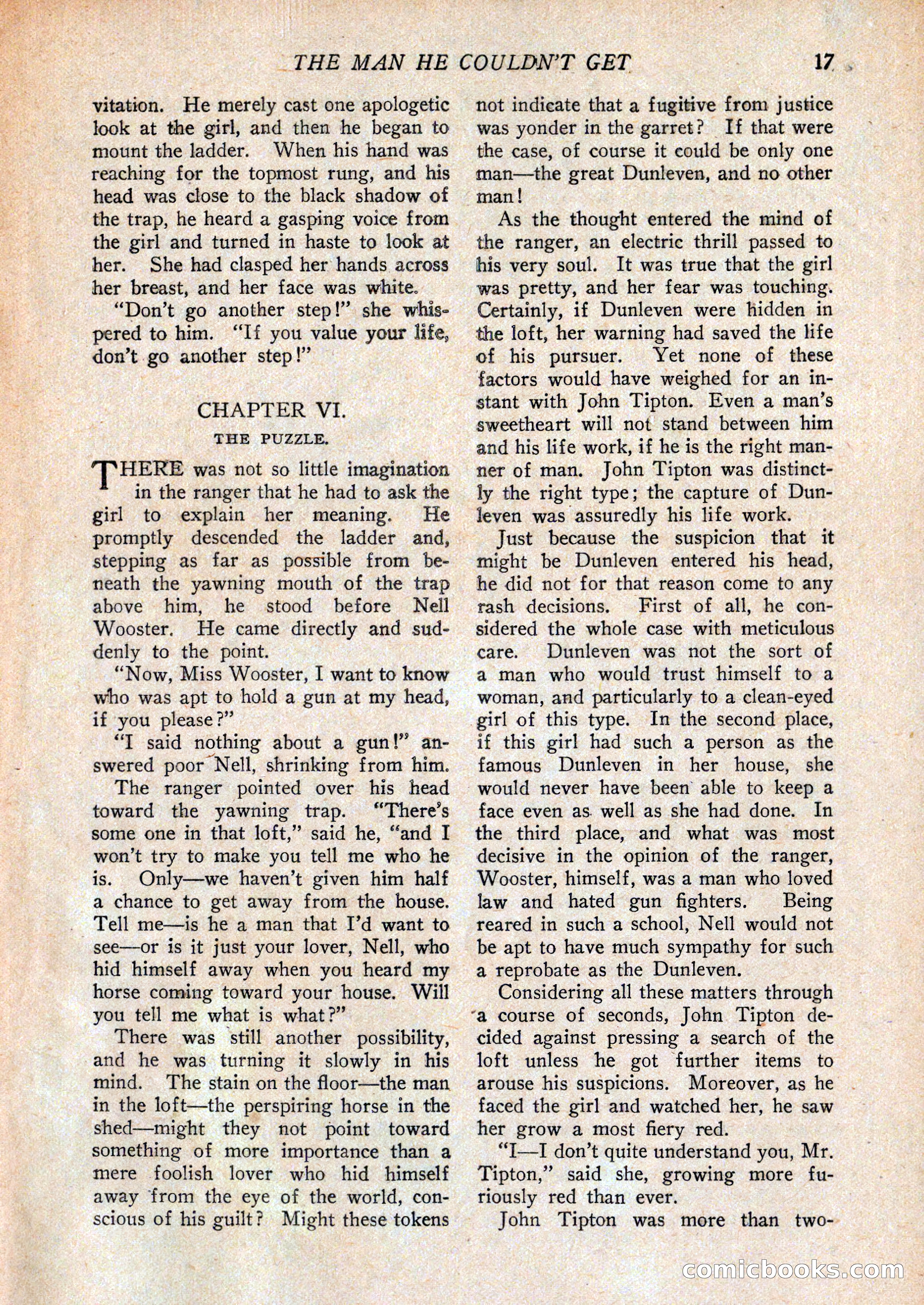 Western Story Magazine, February 27, 1926 — page 19 of 148