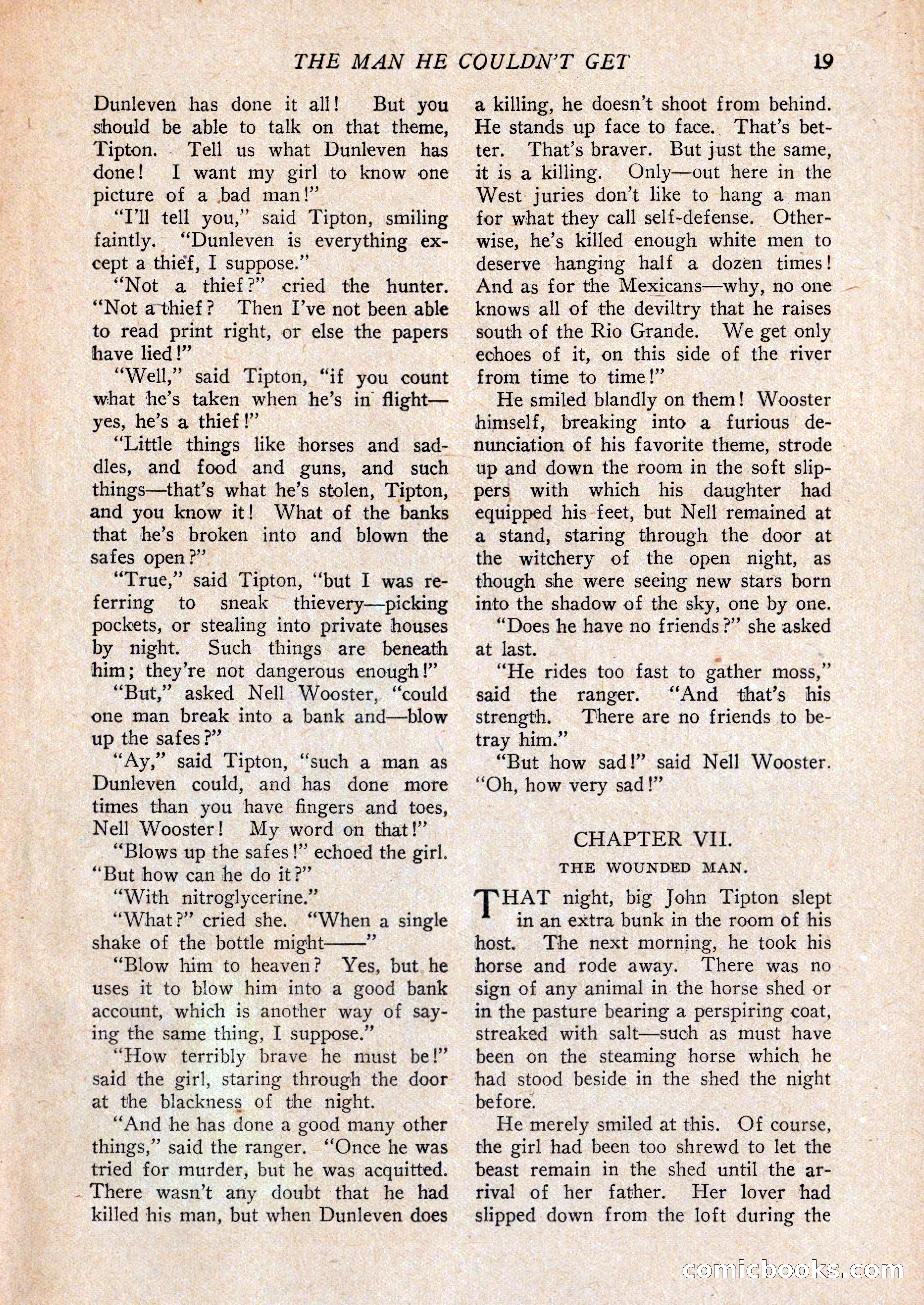 Western Story Magazine, February 27, 1926 — page 21 of 148