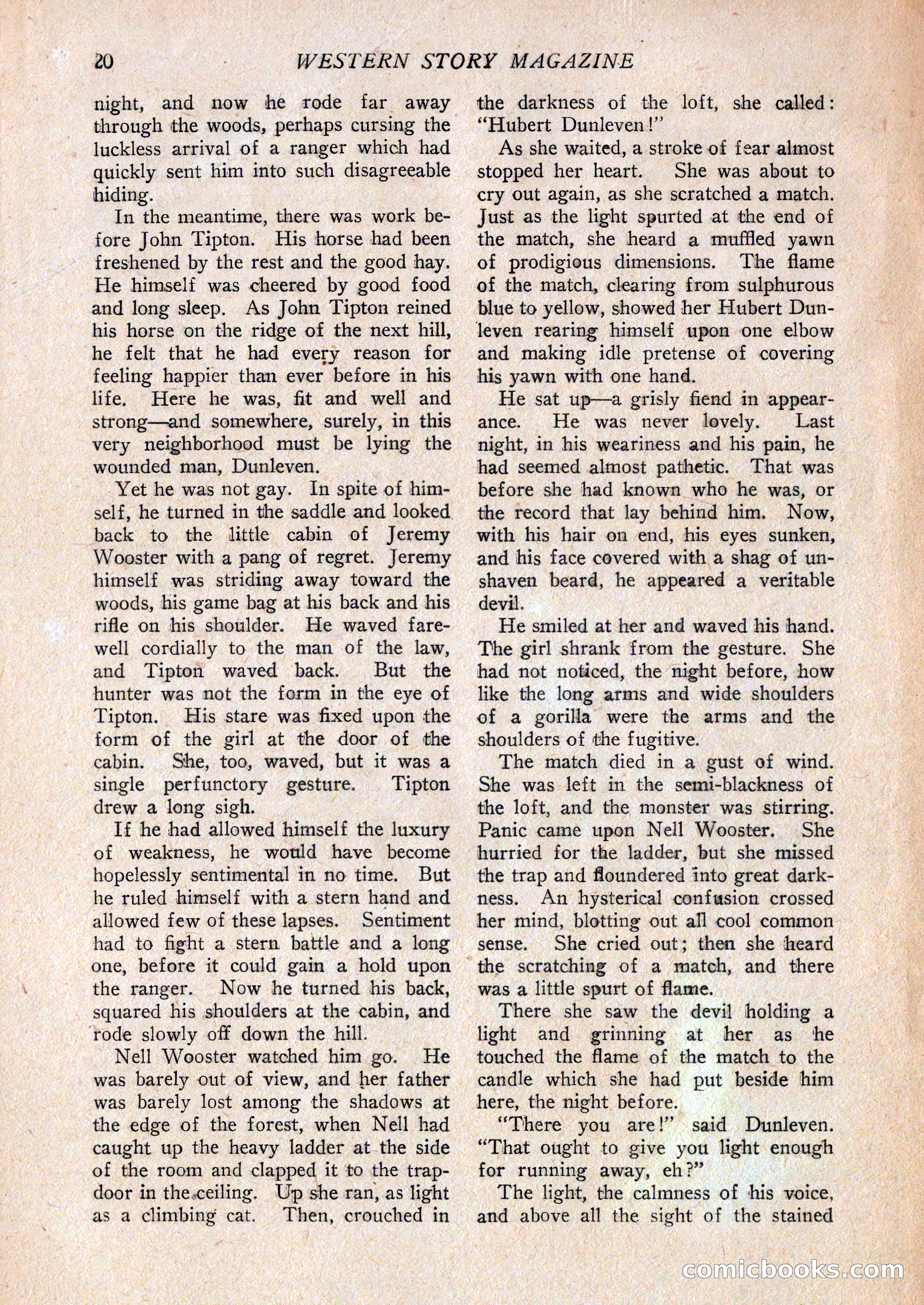 Western Story Magazine, February 27, 1926 — page 22 of 148