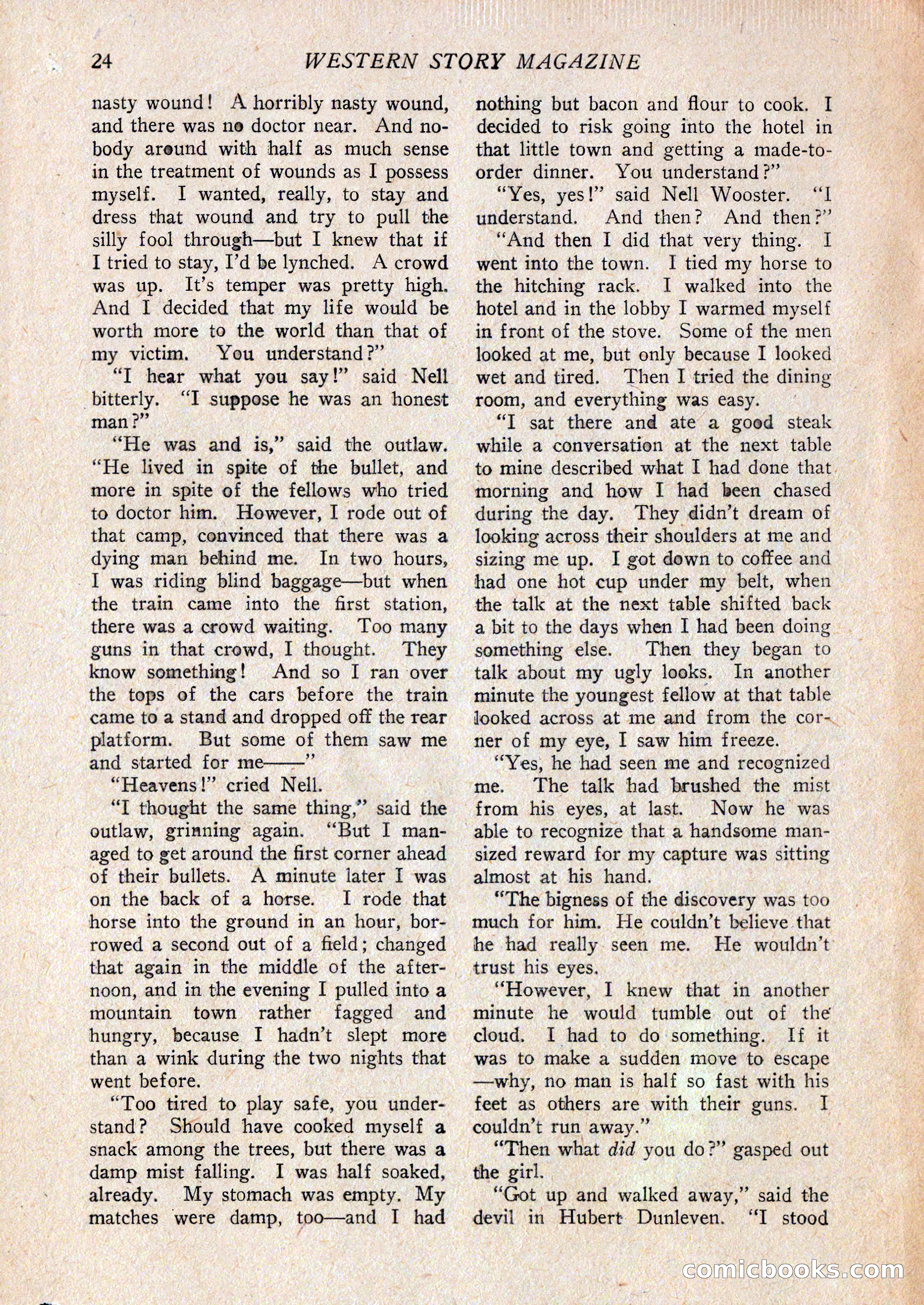 Western Story Magazine, February 27, 1926 — page 26 of 148