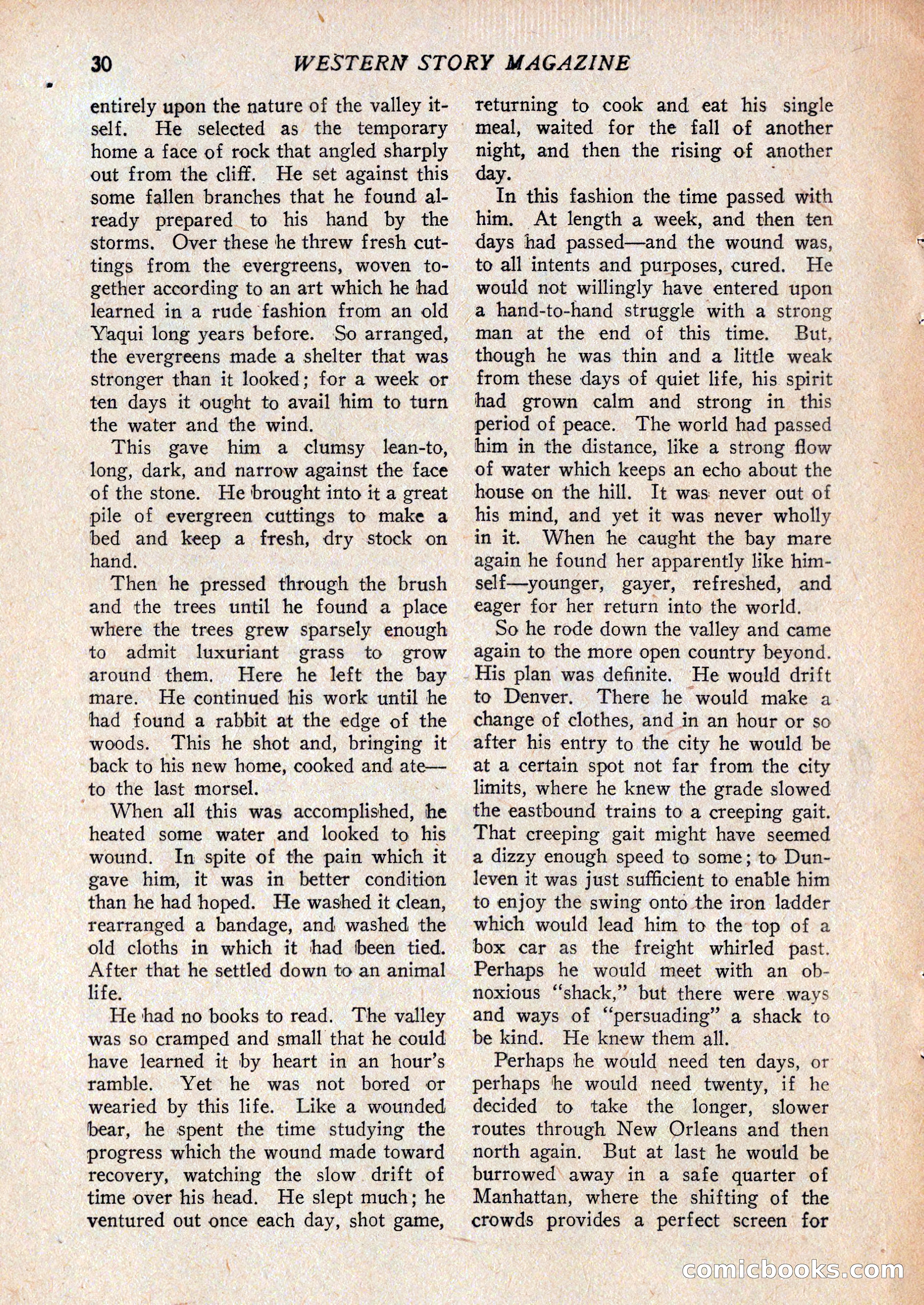 Western Story Magazine, February 27, 1926 — page 32 of 148