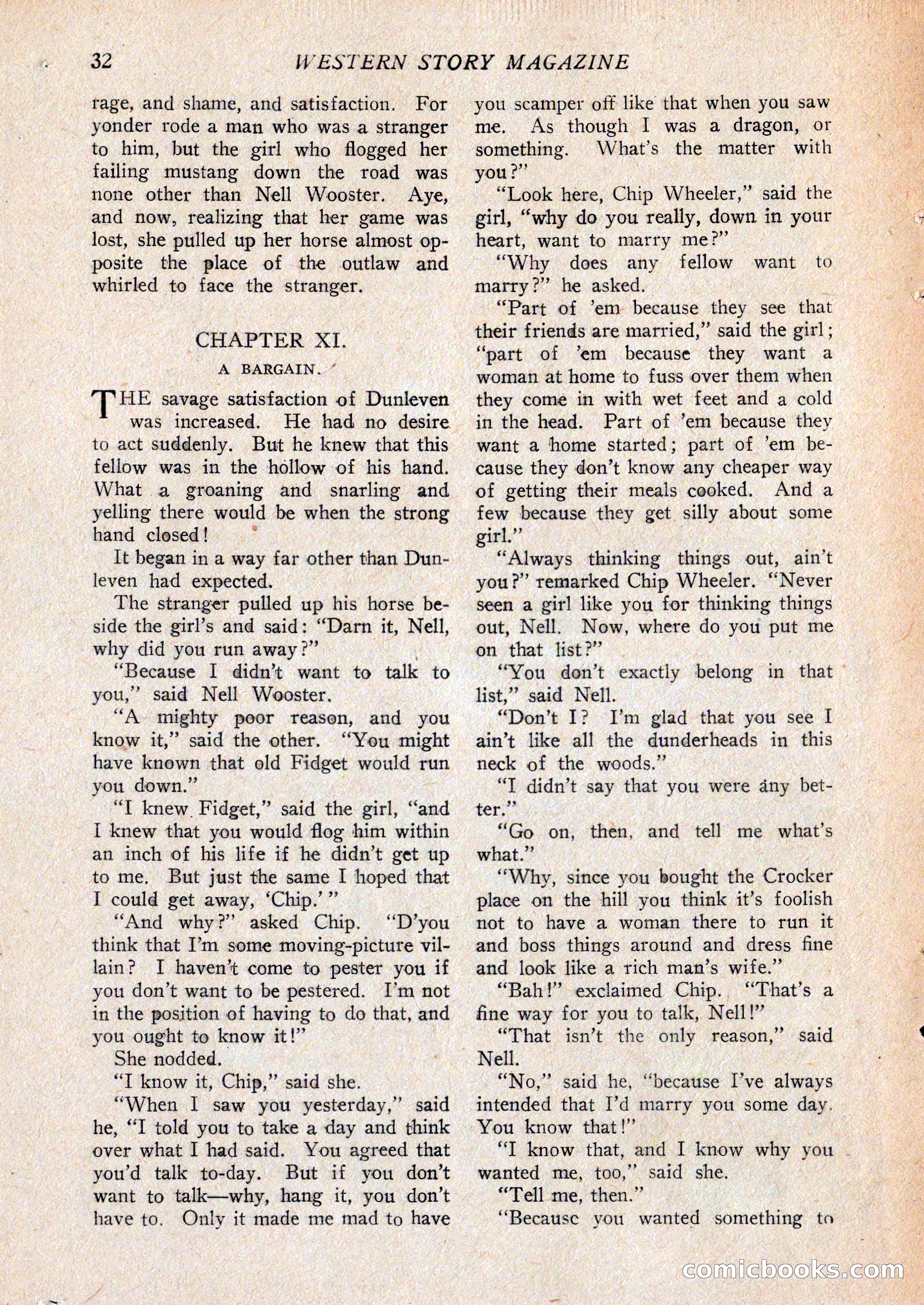 Western Story Magazine, February 27, 1926 — page 34 of 148