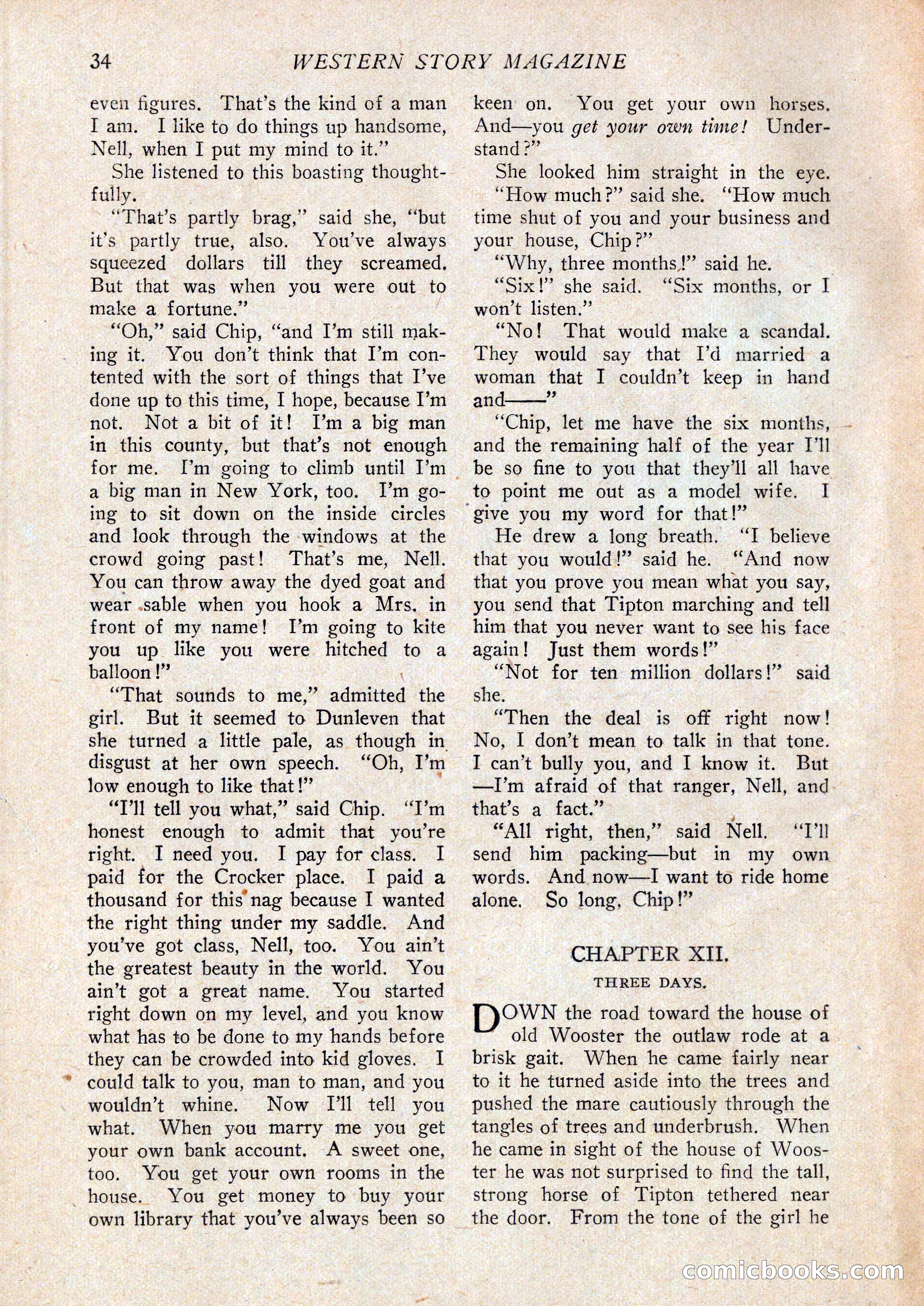 Western Story Magazine, February 27, 1926 — page 36 of 148