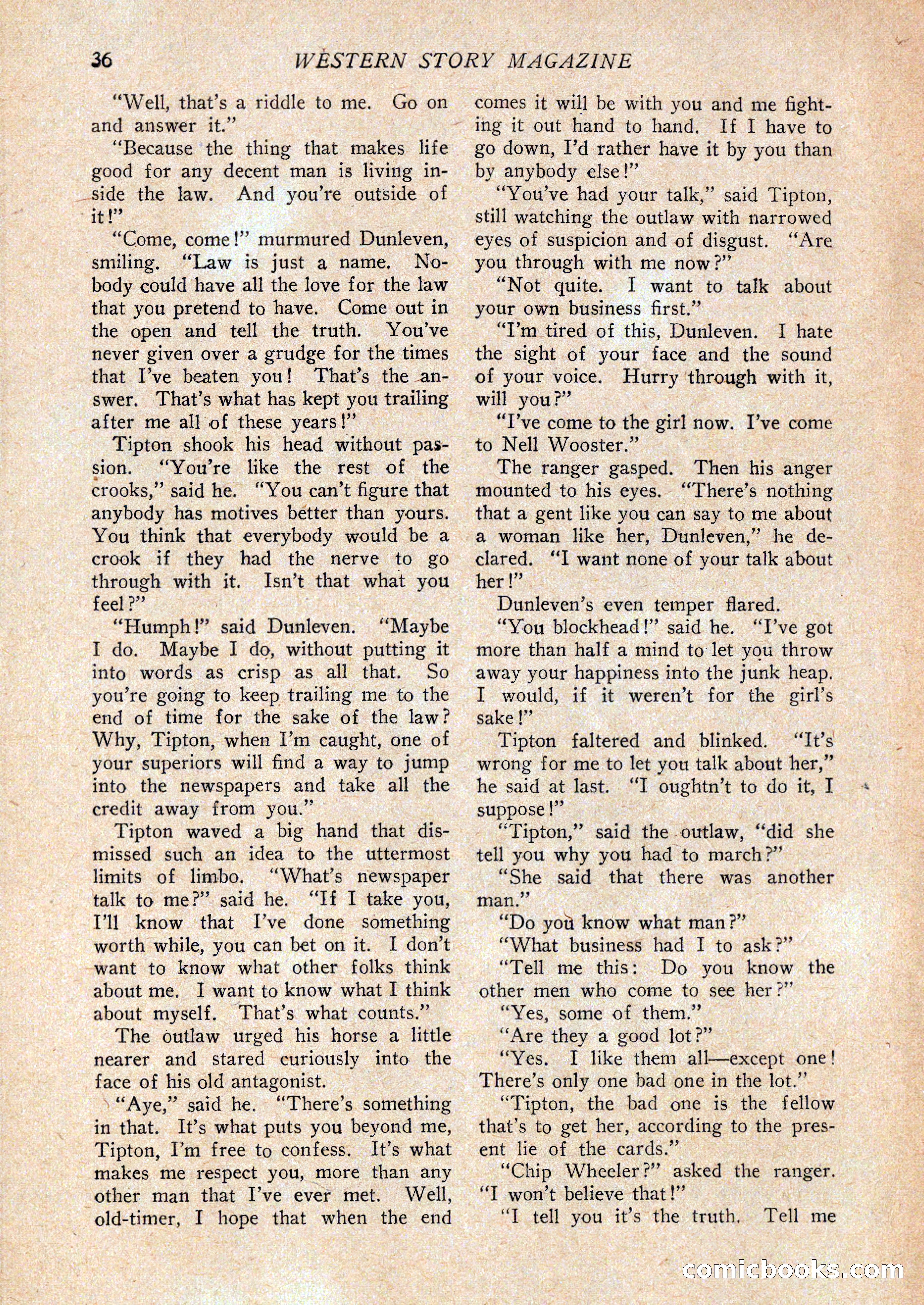 Western Story Magazine, February 27, 1926 — page 38 of 148