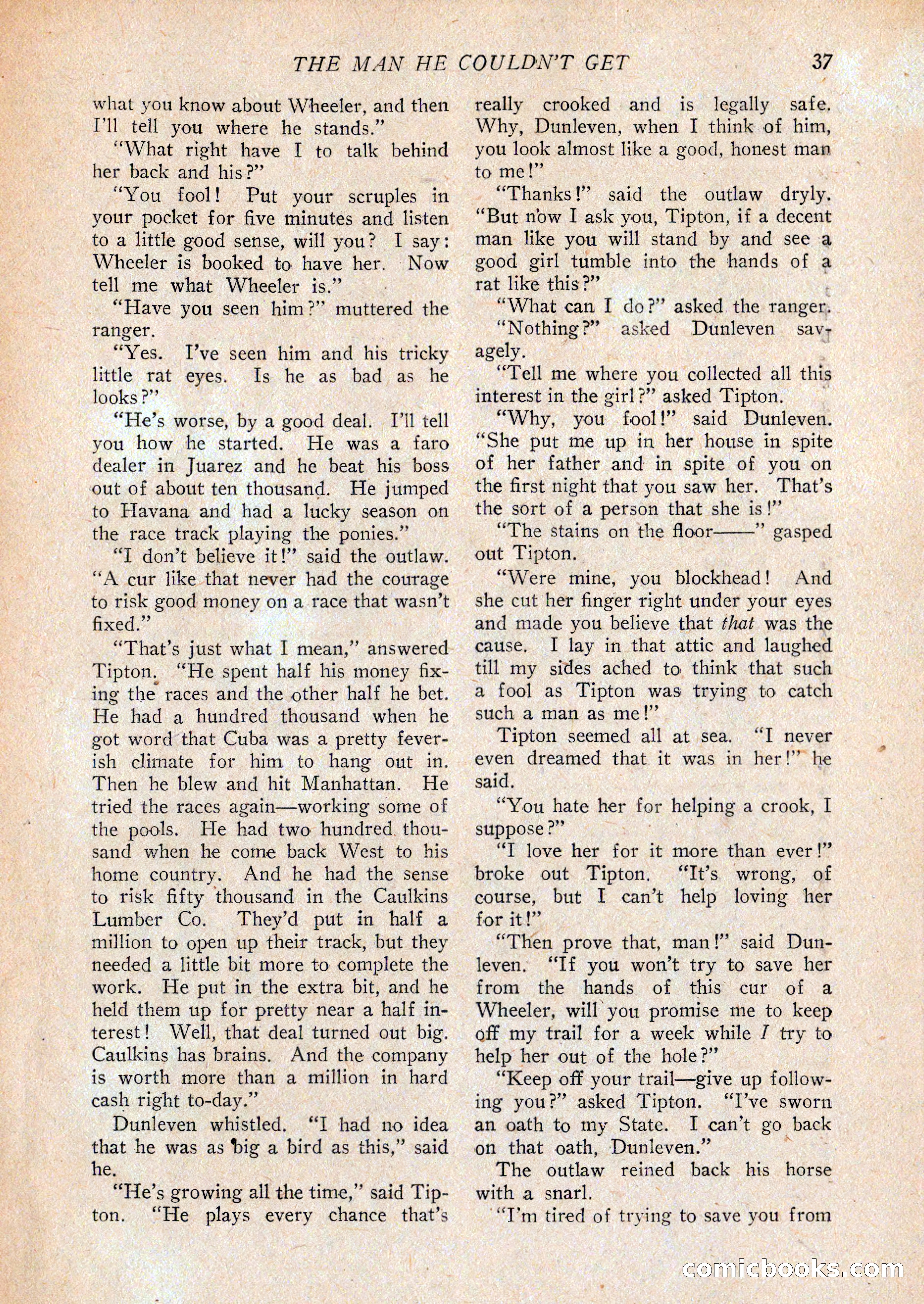 Western Story Magazine, February 27, 1926 — page 39 of 148